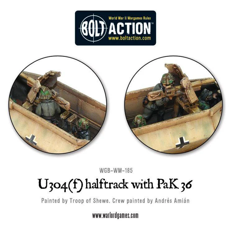 U304(f) halftrack with PaK 36 - Image 6