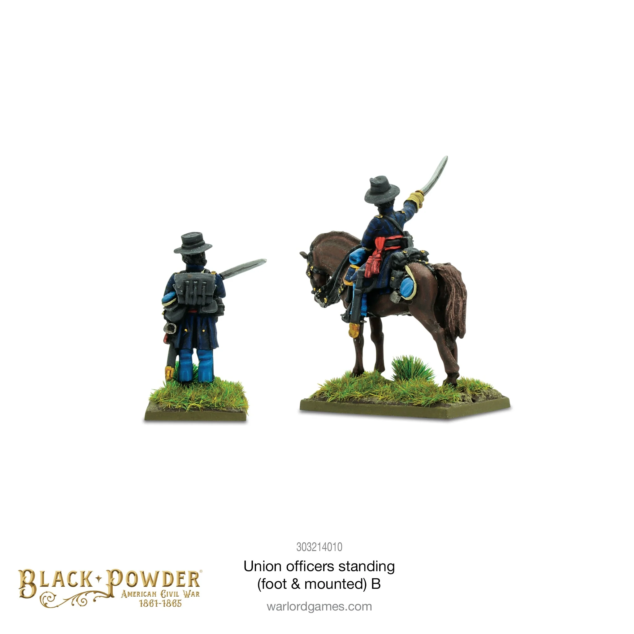 Union Officers standing (foot & mounted) B - Image 2