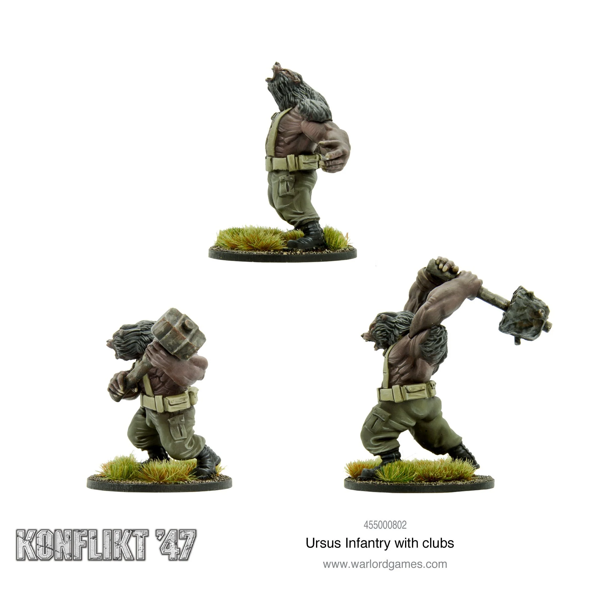Ursus Infantry with clubs - Image 2