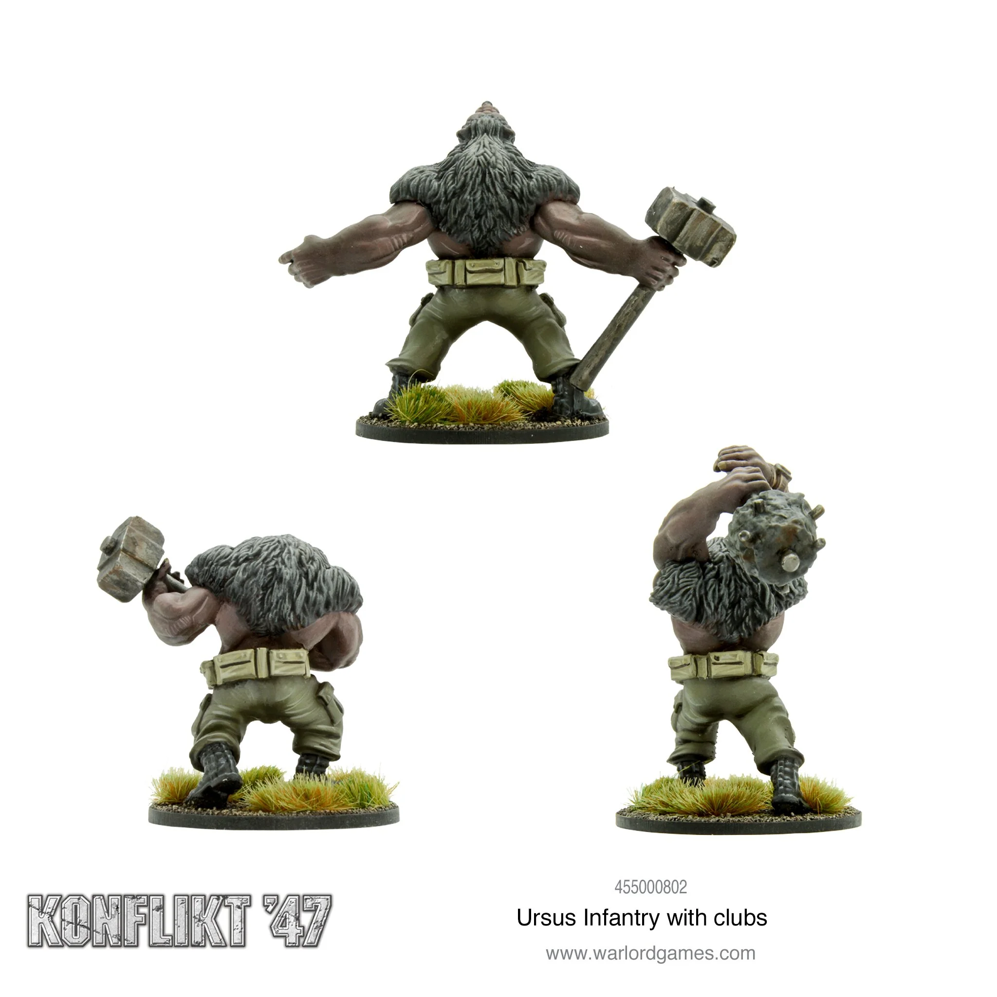 Ursus Infantry with clubs - Image 3