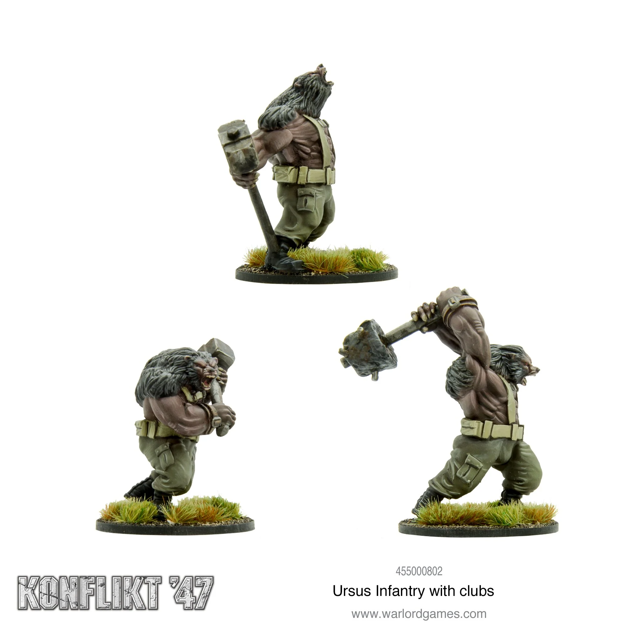 Ursus Infantry with clubs - Image 4