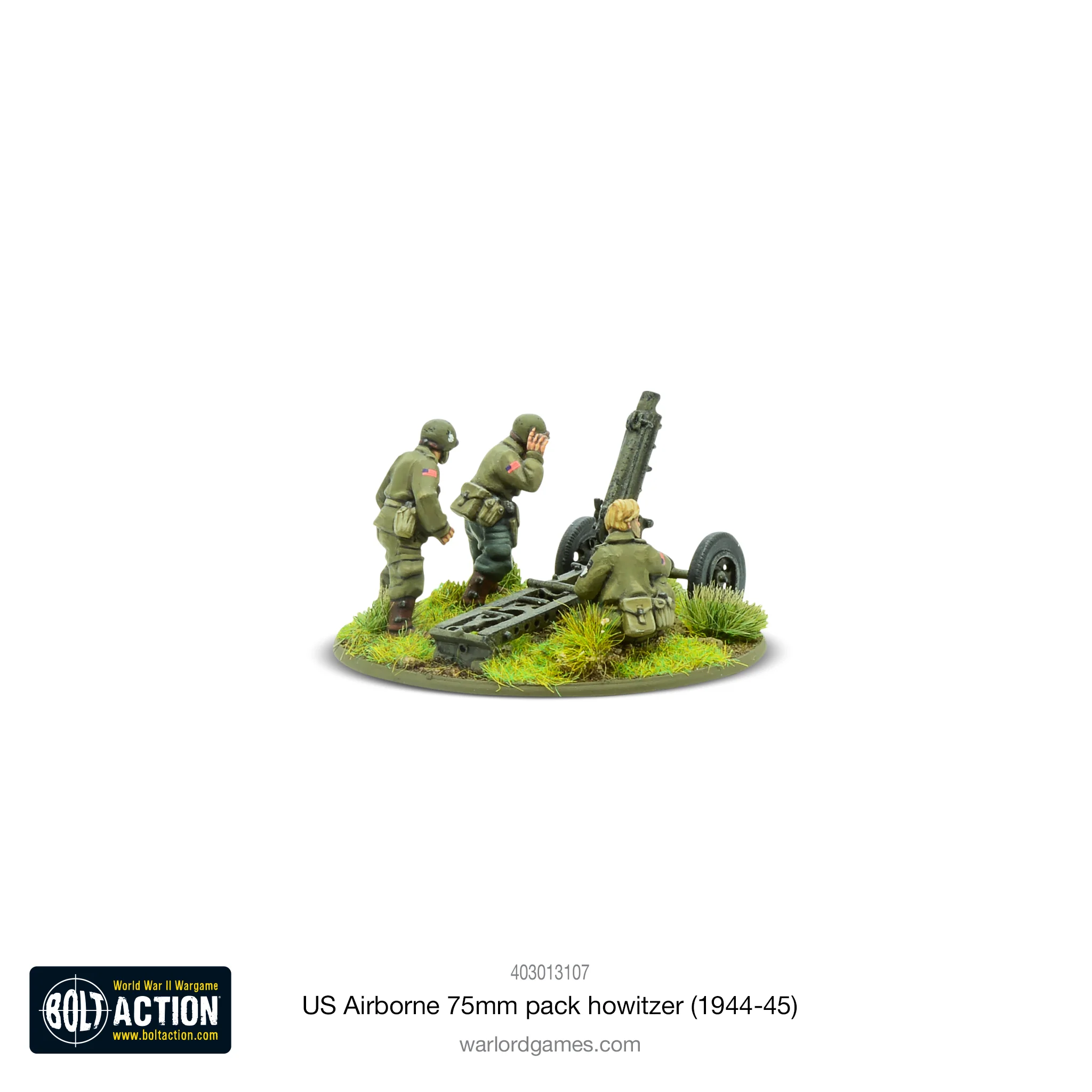 US Airborne 75mm light artillery (1944-45) - Image 3