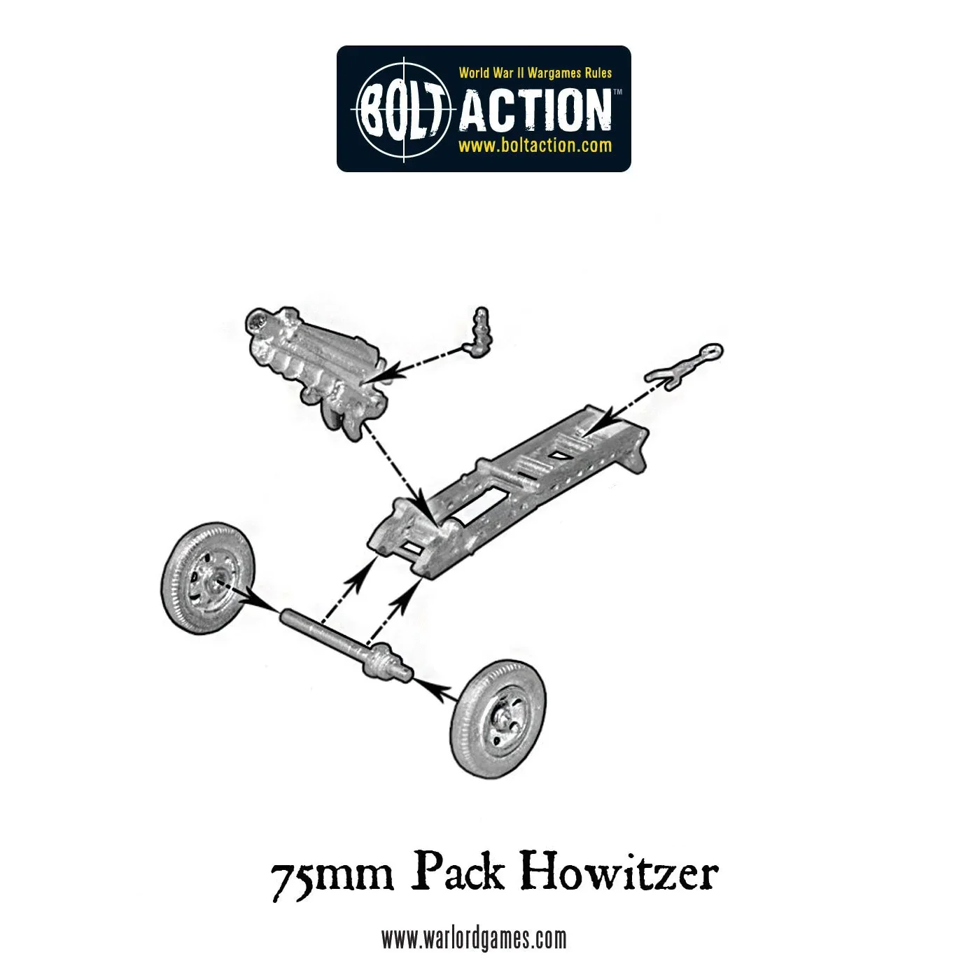 US Airborne 75mm light artillery (1944-45) - Image 4