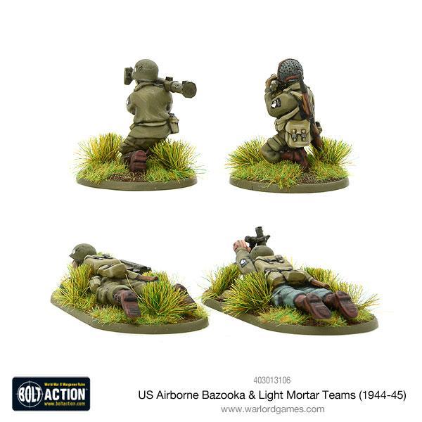 US Airborne Bazooka & light mortar teams (1944-45) - Image 2