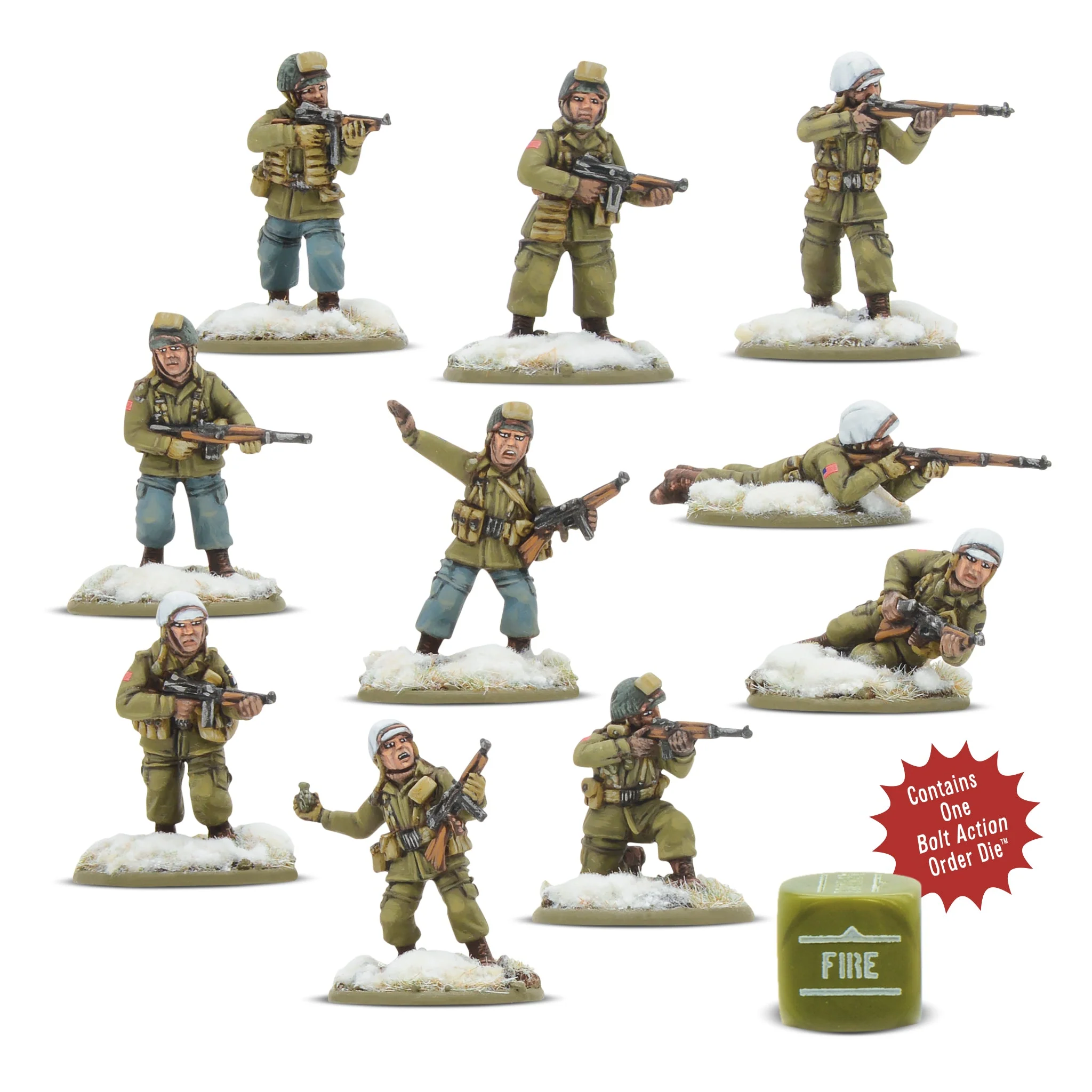 US Airborne (Winter) Rifle & Heavy Weapons Platoons - Image 2