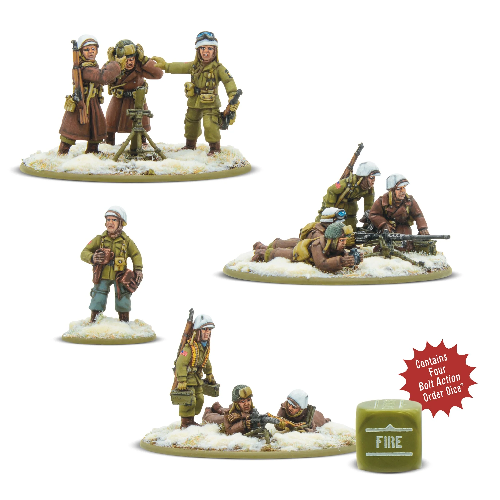US Airborne (Winter) Rifle & Heavy Weapons Platoons - Image 4