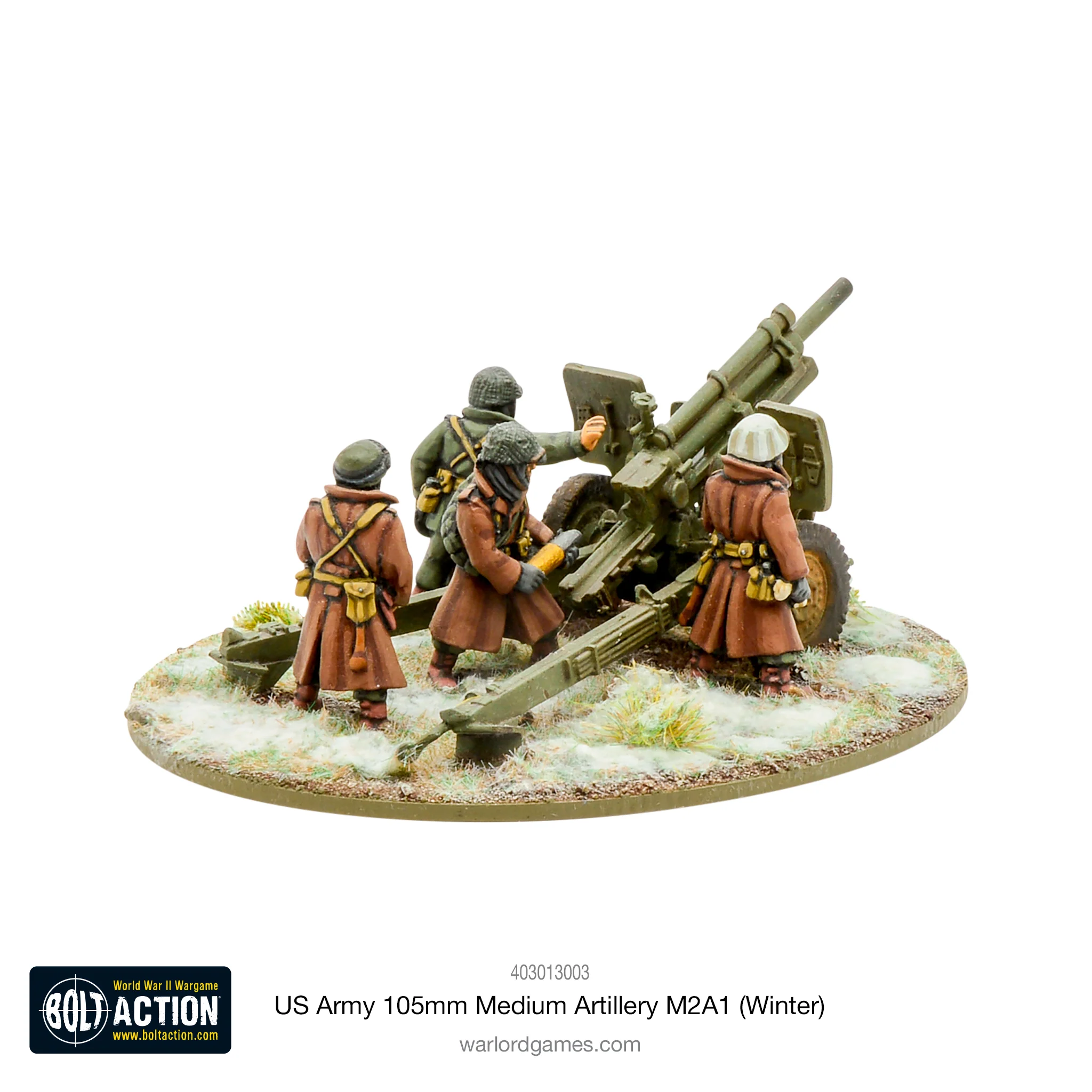 US Army 105mm Medium Artillery M2A1 (Winter) - Image 3