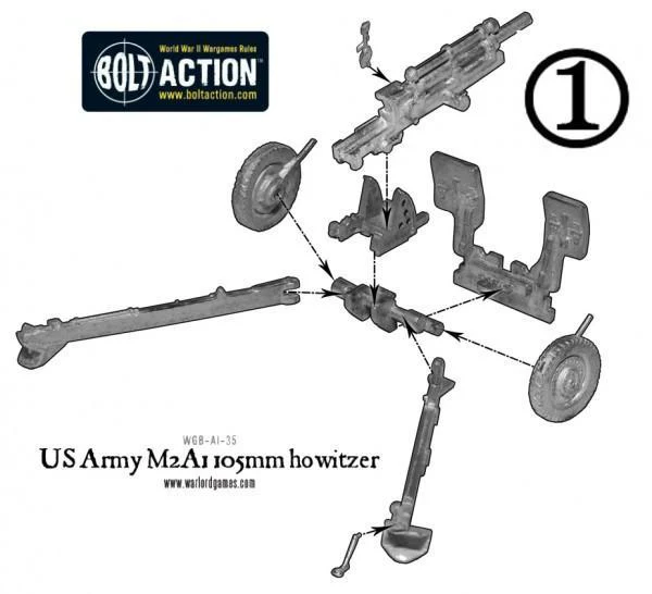 US Army 105mm Medium Artillery M2A1 (Winter) - Image 4