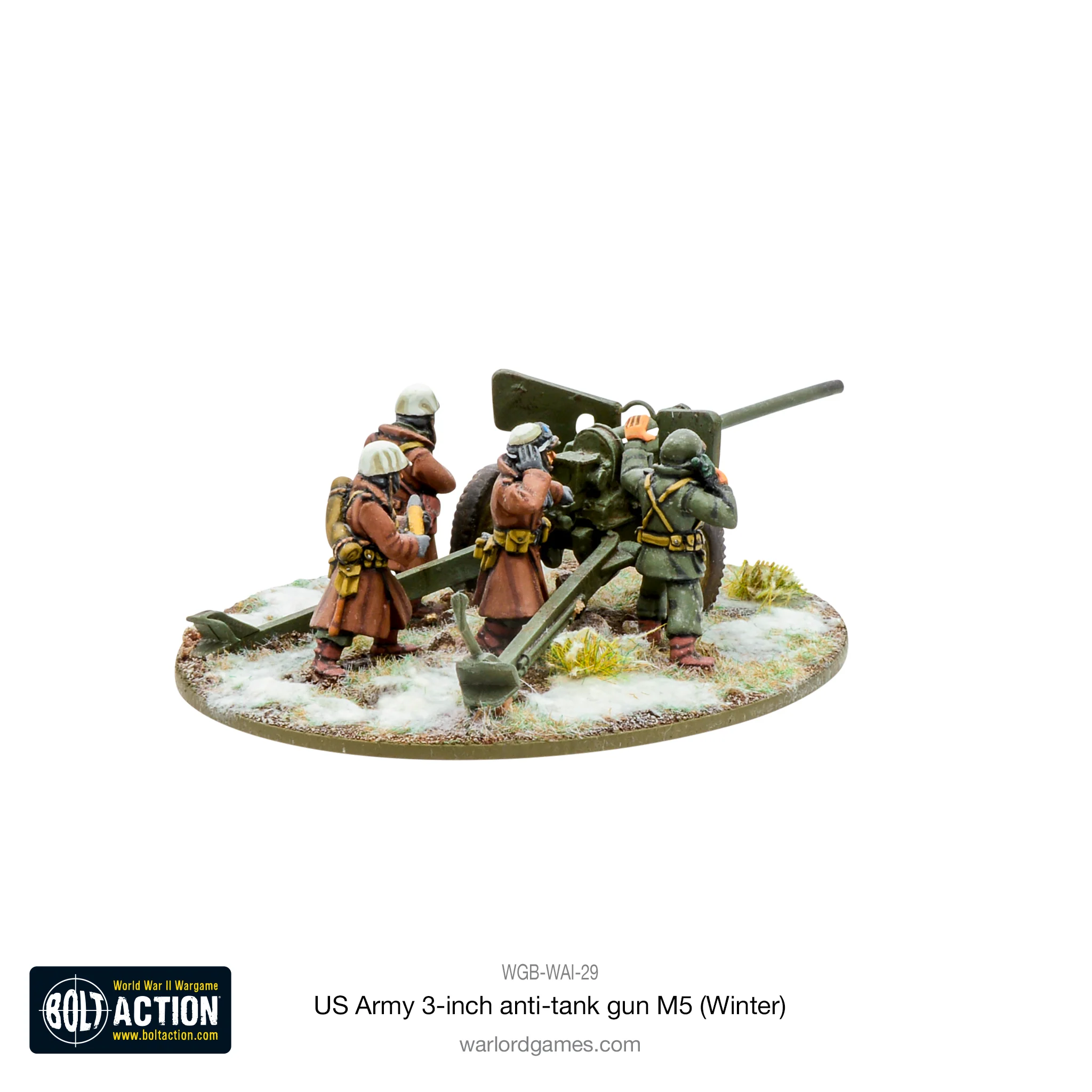 US Army 3-inch anti-tank gun M5 (Winter) - Image 3