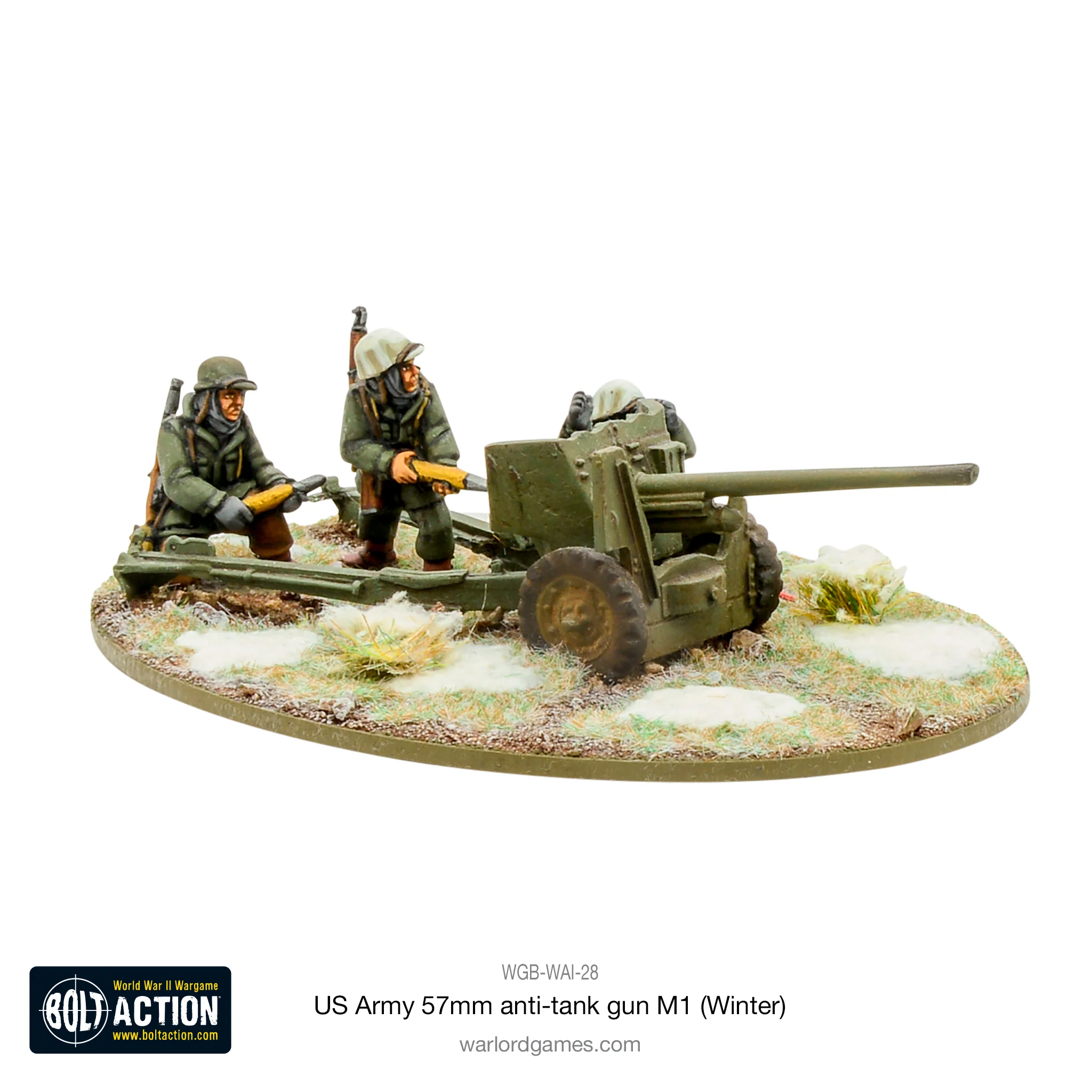 US Army 57mm anti-tank gun M1 (Winter) - Image 2