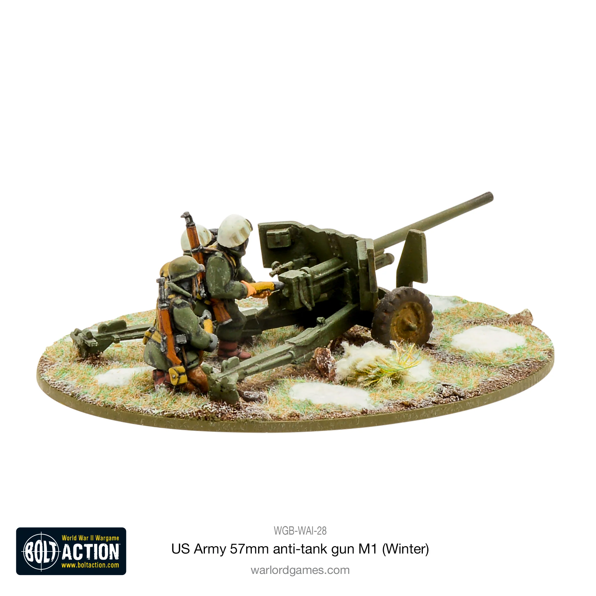 US Army 57mm anti-tank gun M1 (Winter) - Image 3