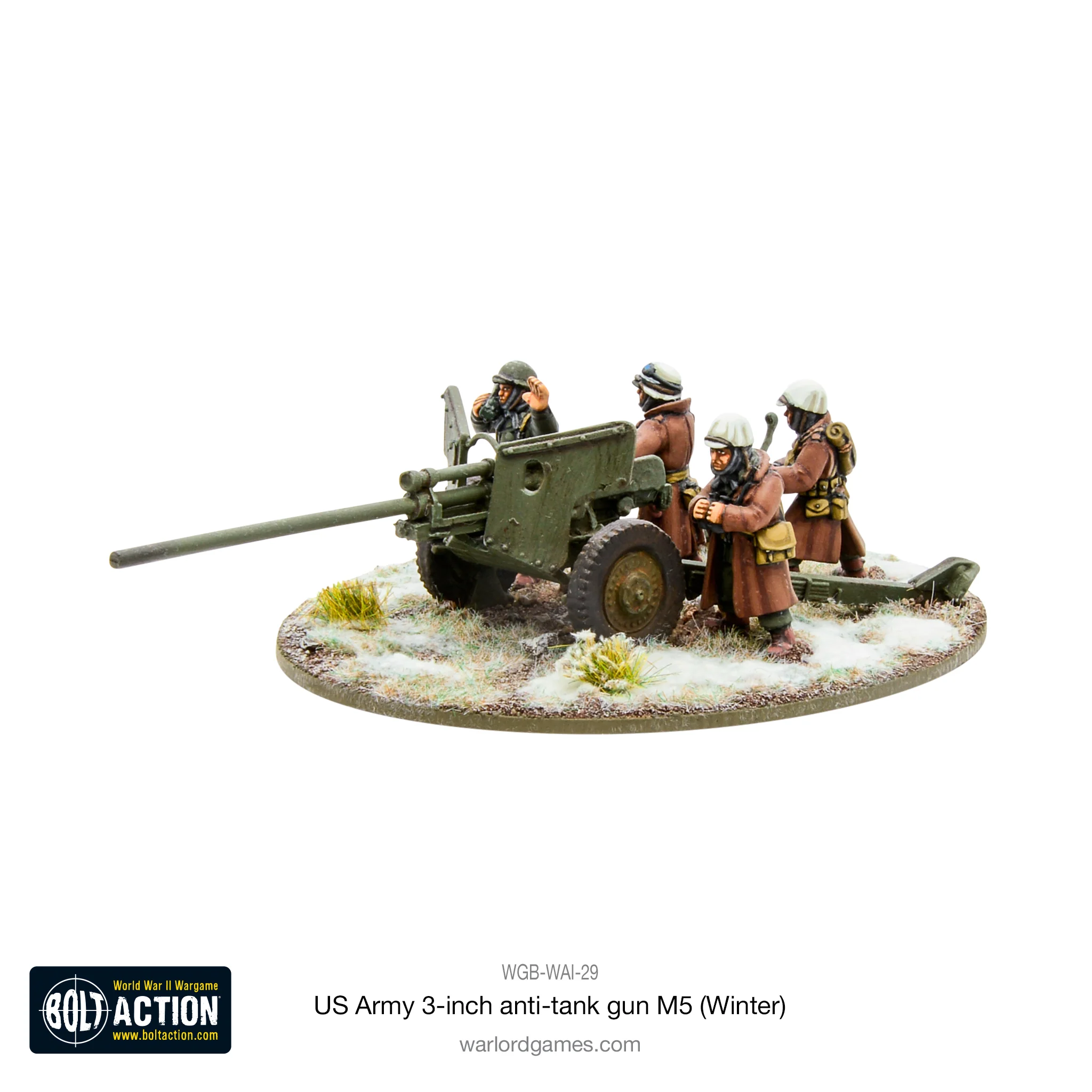 US Army 57mm anti-tank gun M1 (Winter) - Image 4