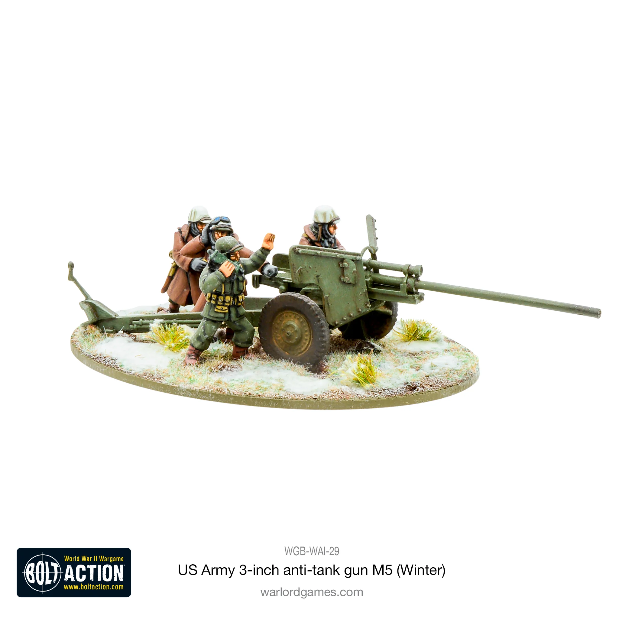 US Army 57mm anti-tank gun M1 (Winter) - Image 5