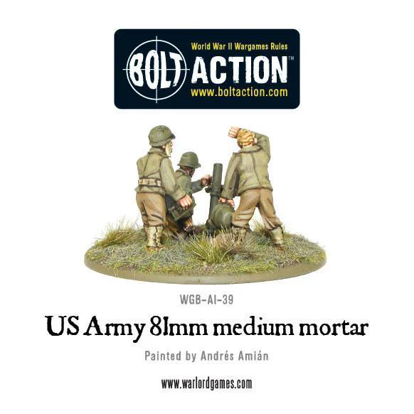 US Army 81mm medium mortar - Image 2