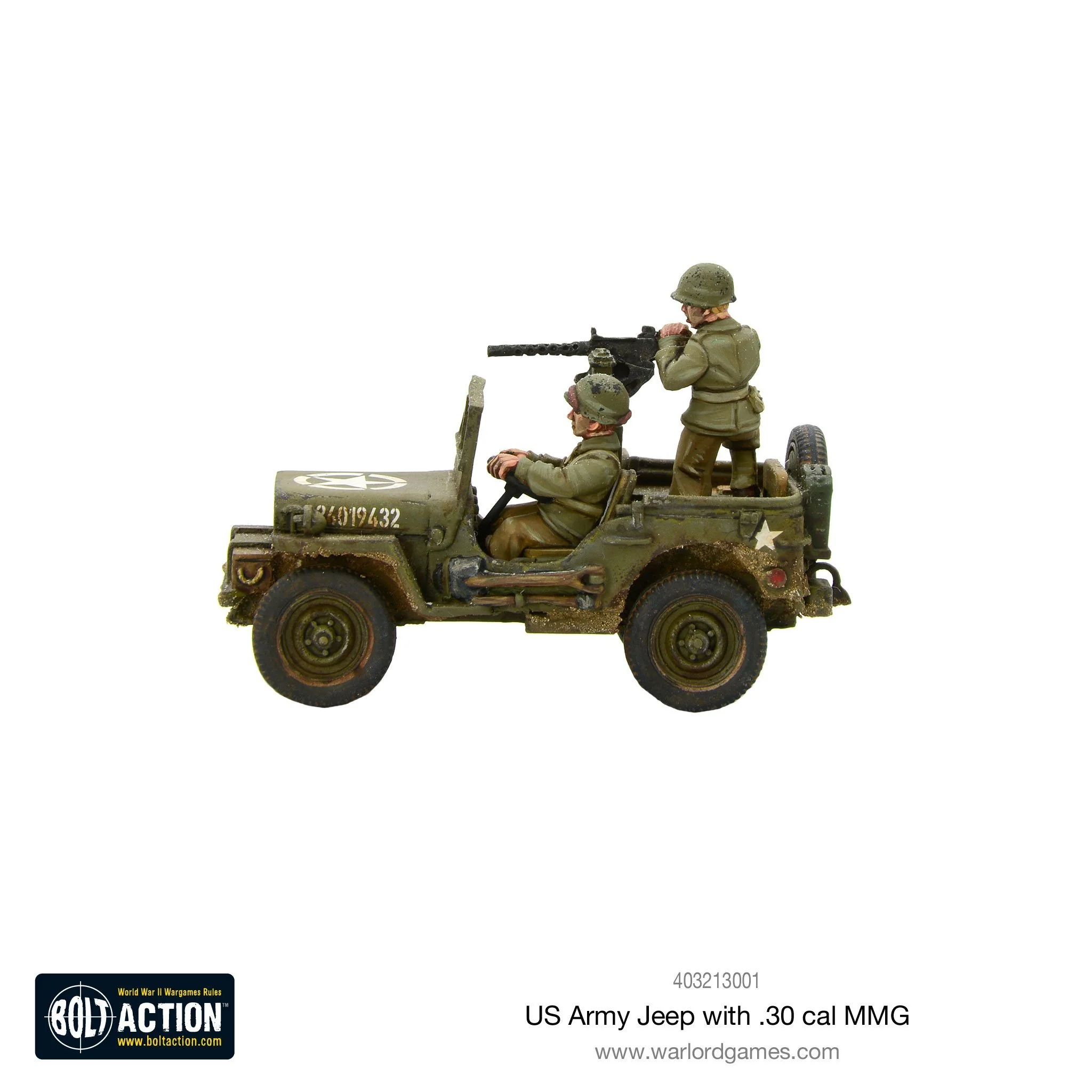US Army Jeep with 30 Cal MMG - Image 2