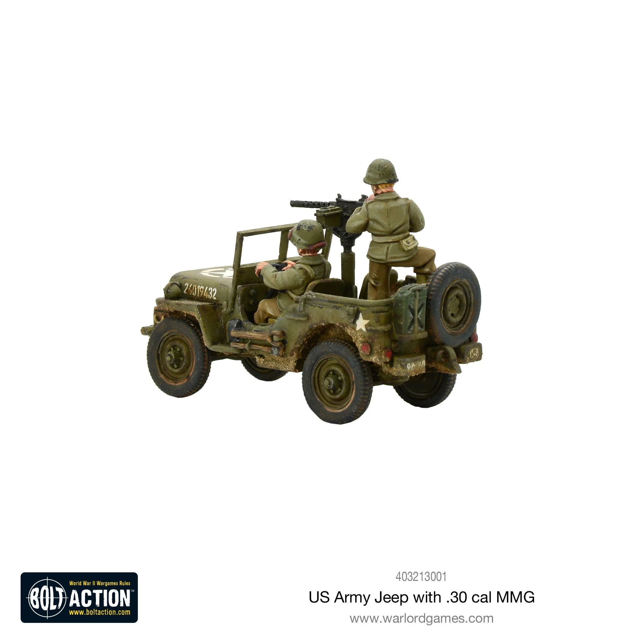 US Army Jeep with 30 Cal MMG - Image 3