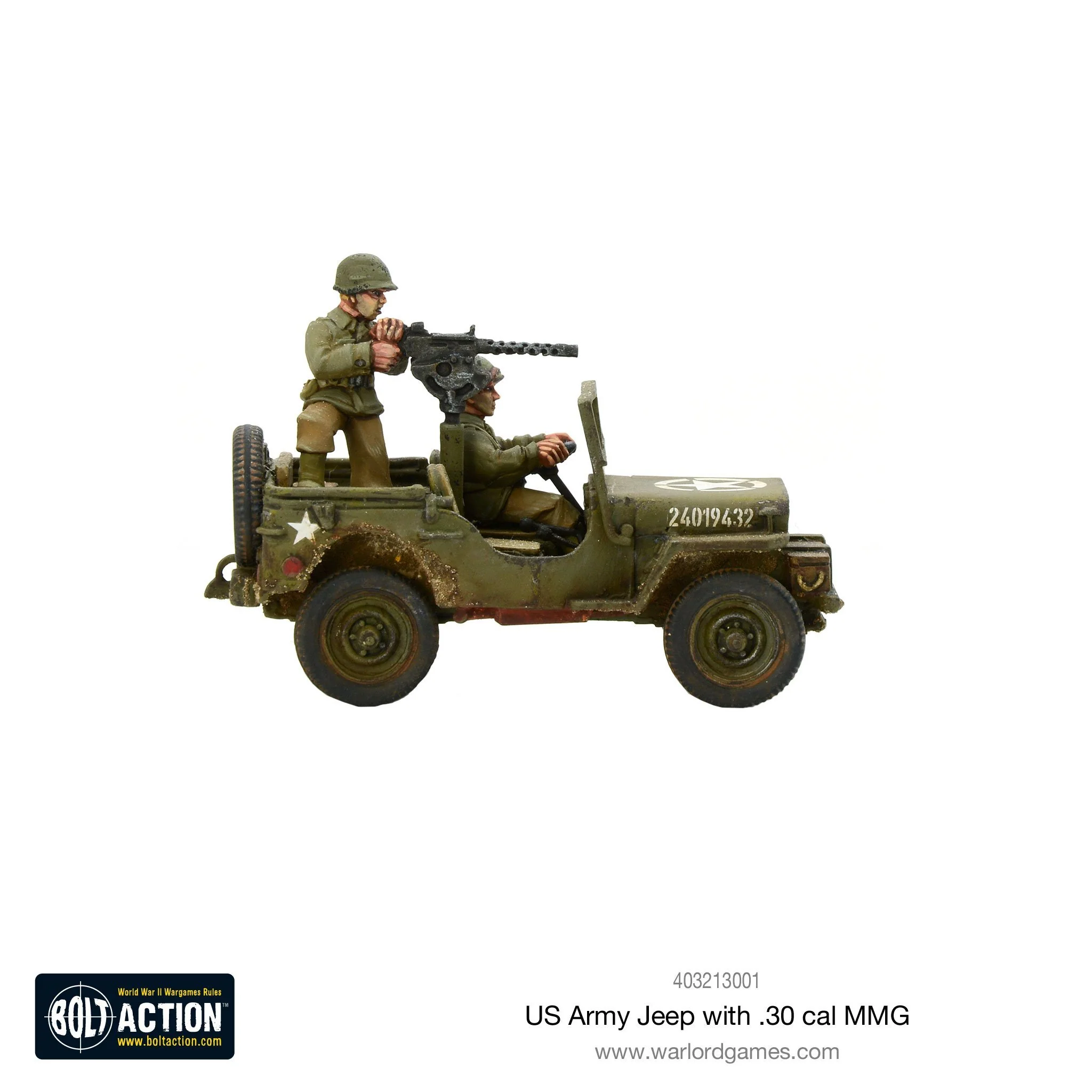US Army Jeep with 30 Cal MMG - Image 5