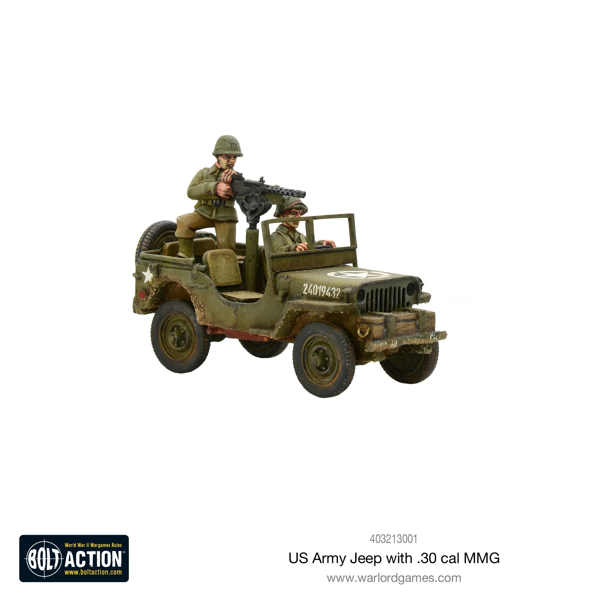 US Army Jeep with 30 Cal MMG - Image 6
