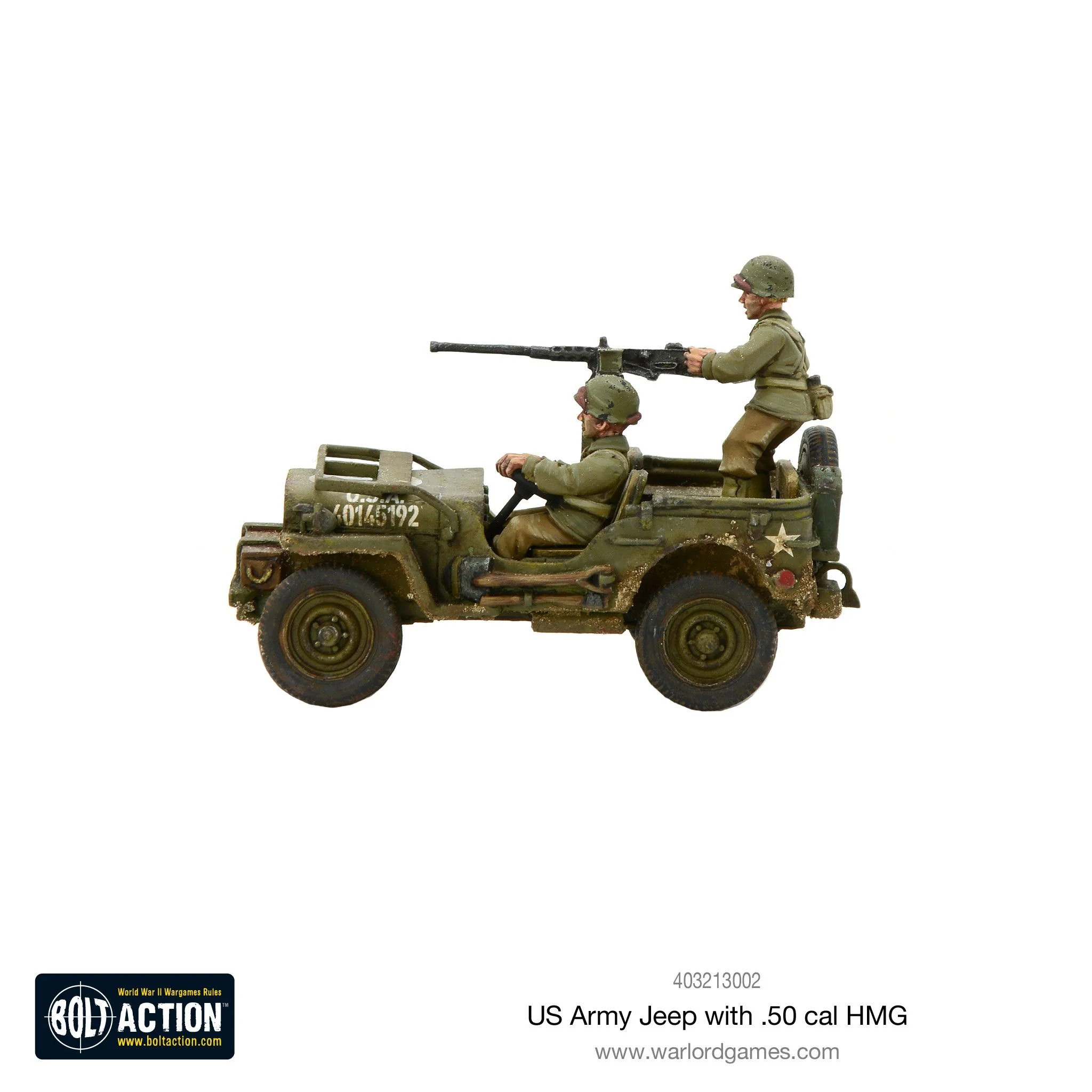 US Army Jeep with 50 Cal HMG - Image 2