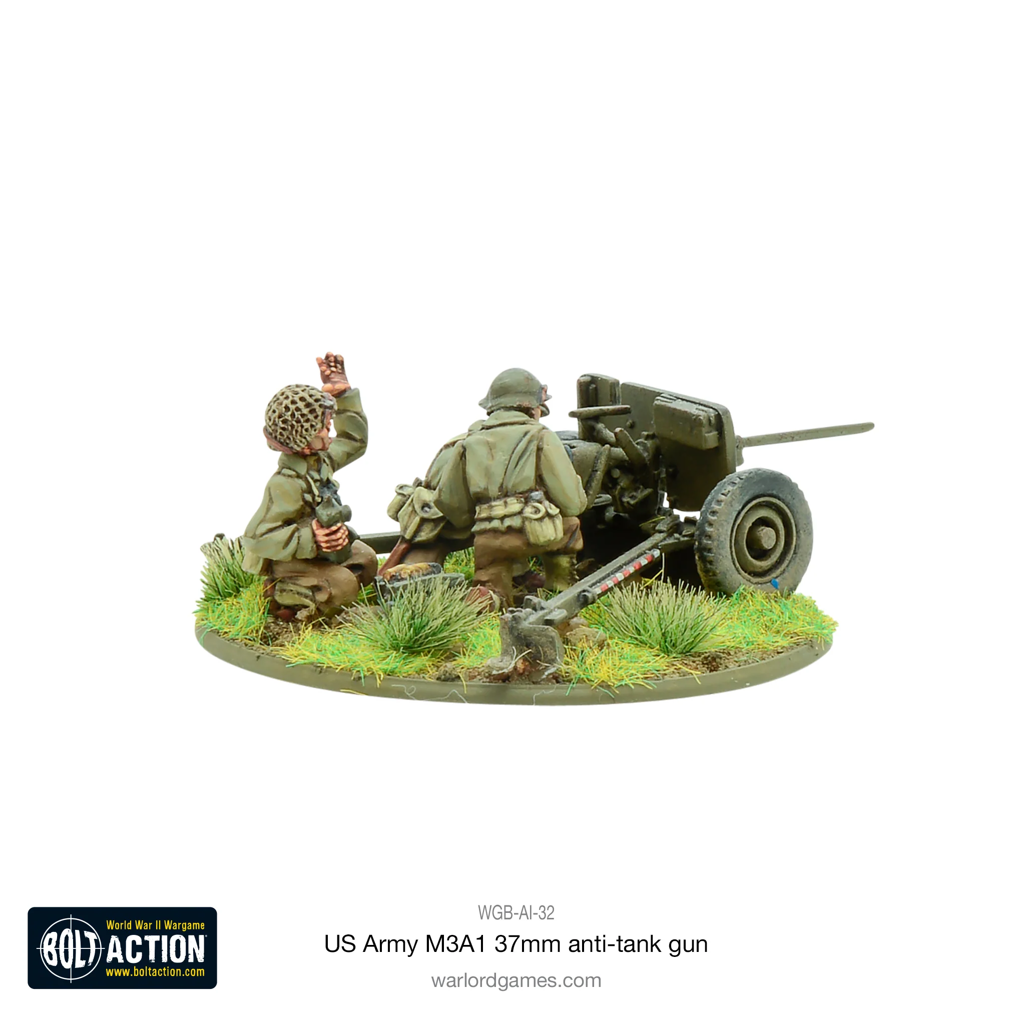 US Army M3A1 37mm anti-tank gun - Image 3