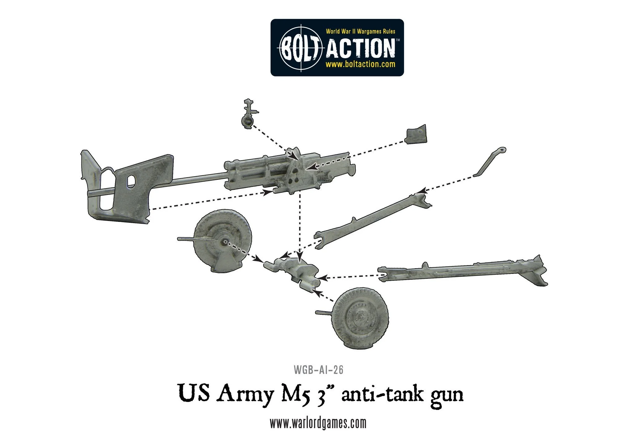 US Army M5 3" anti-tank gun - Image 4