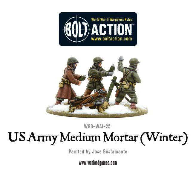 US Army Medium Mortar (Winter) - Image 2