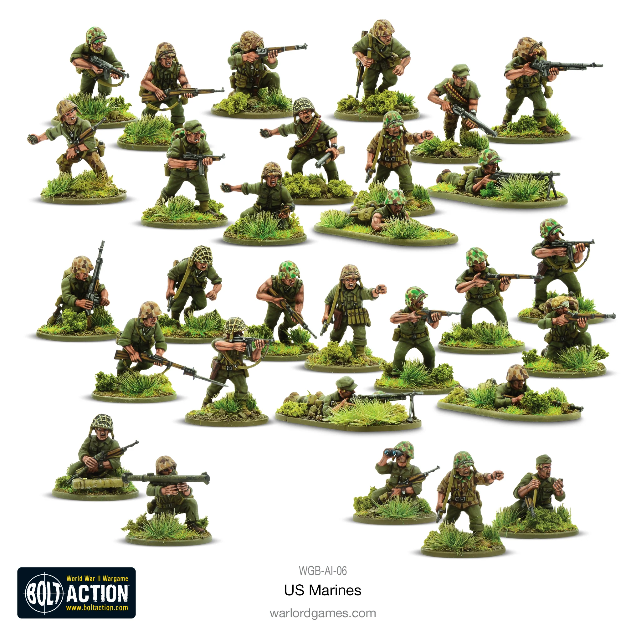 US Marines Platoon plastic box set - Image 2