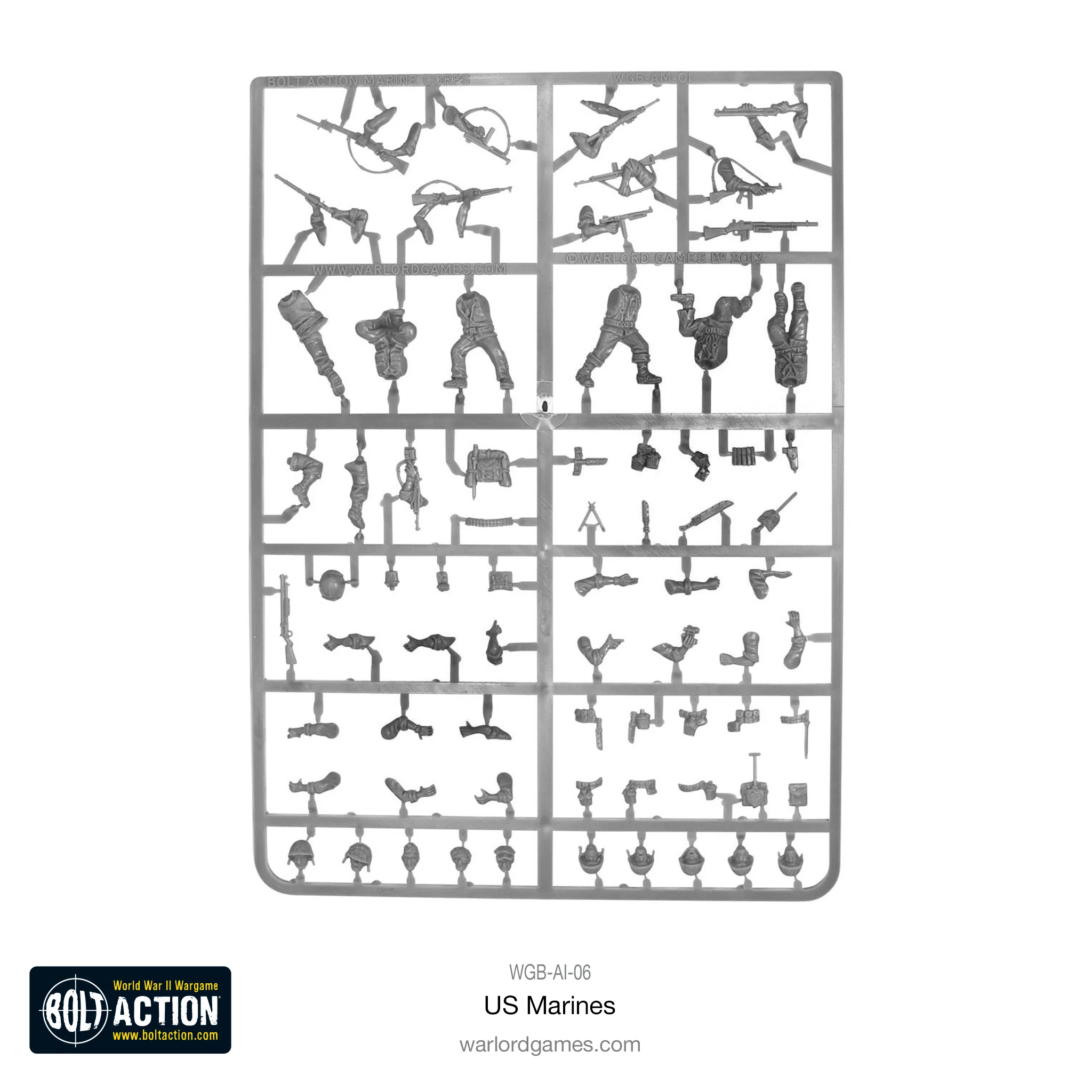 US Marines Platoon plastic box set - Image 6