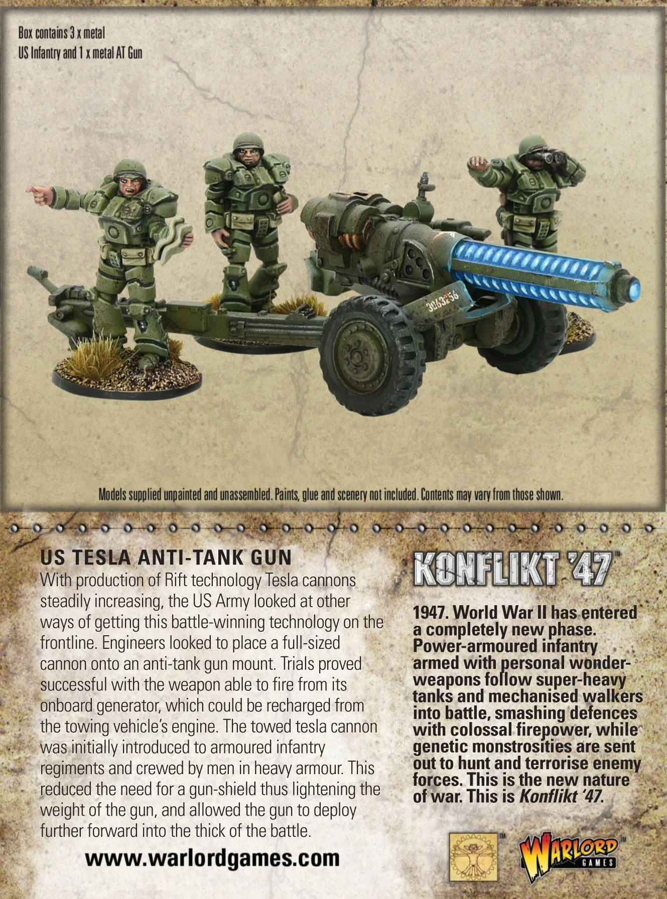 US M17 Tesla Cannon Team - Image 8