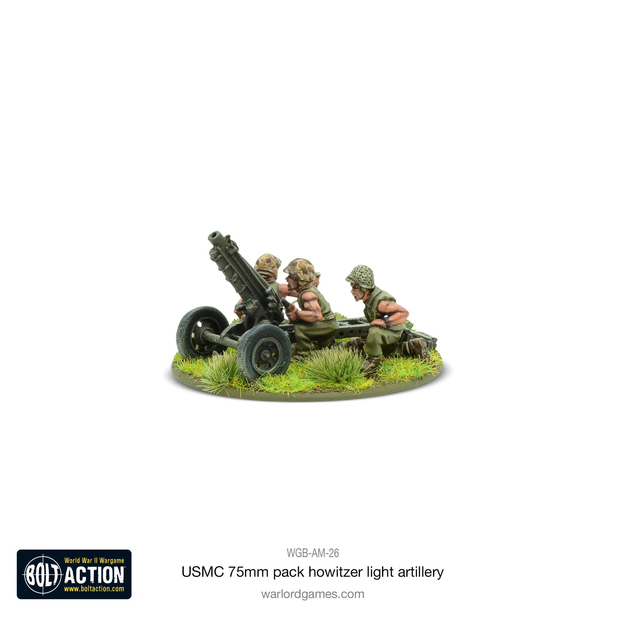 USMC 75mm pack howitzer light artillery - Image 2
