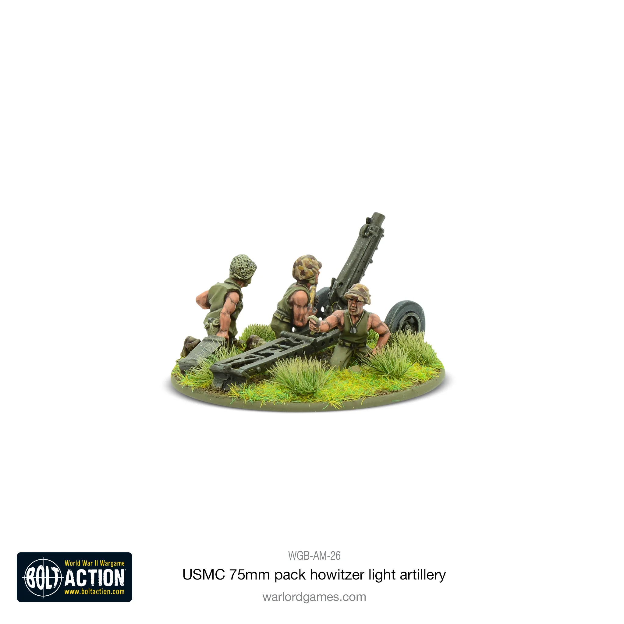 USMC 75mm pack howitzer light artillery - Image 3
