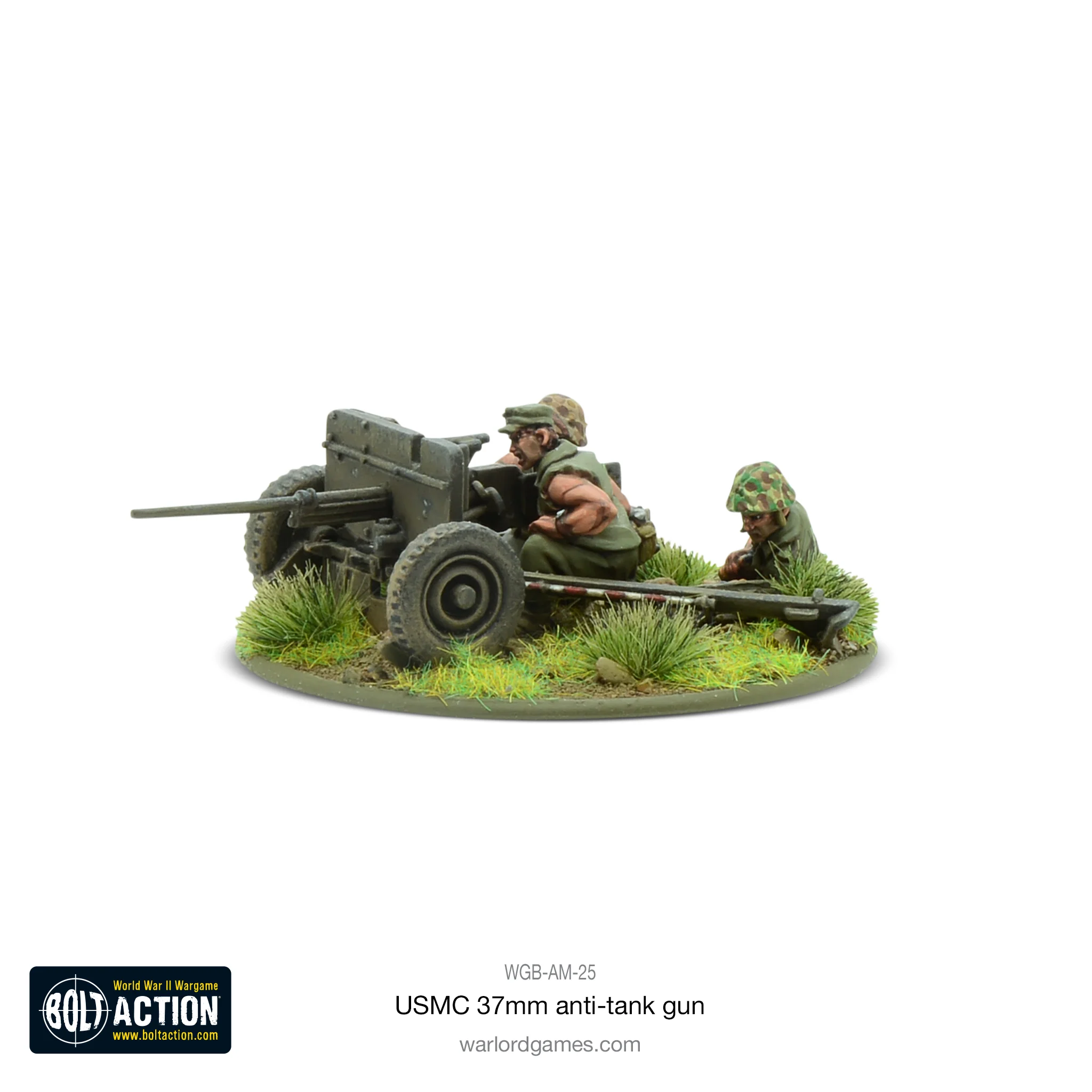 USMC M3A1 37mm anti-tank gun - Image 2