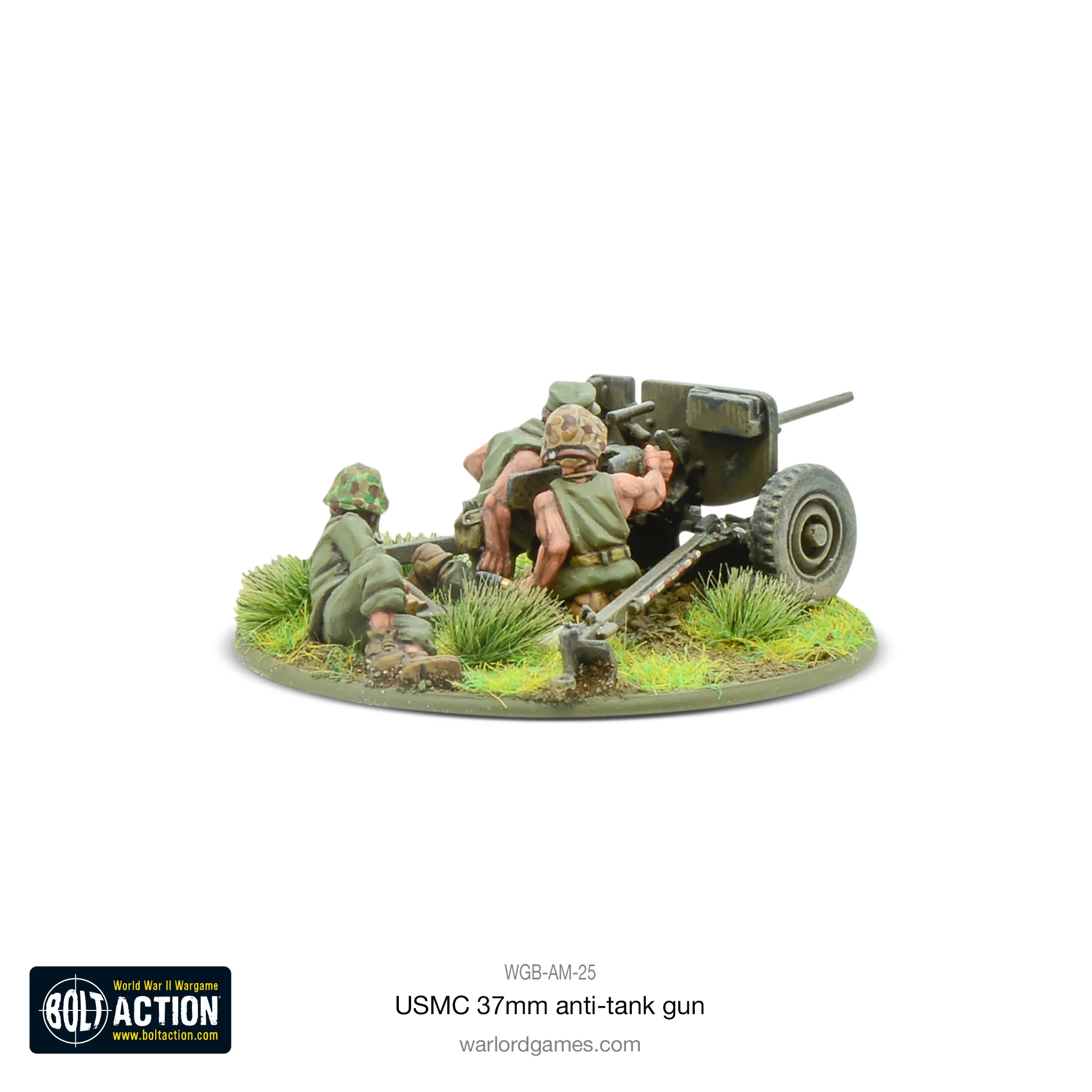 USMC M3A1 37mm anti-tank gun - Image 3