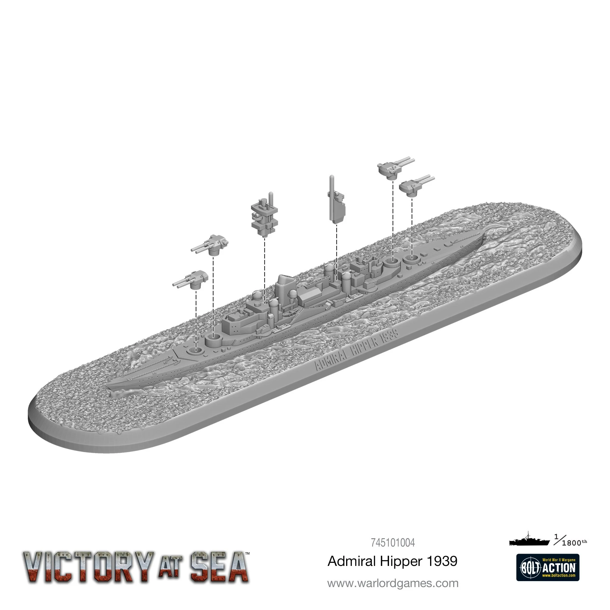 Victory at Sea - Admiral Hipper - Image 4