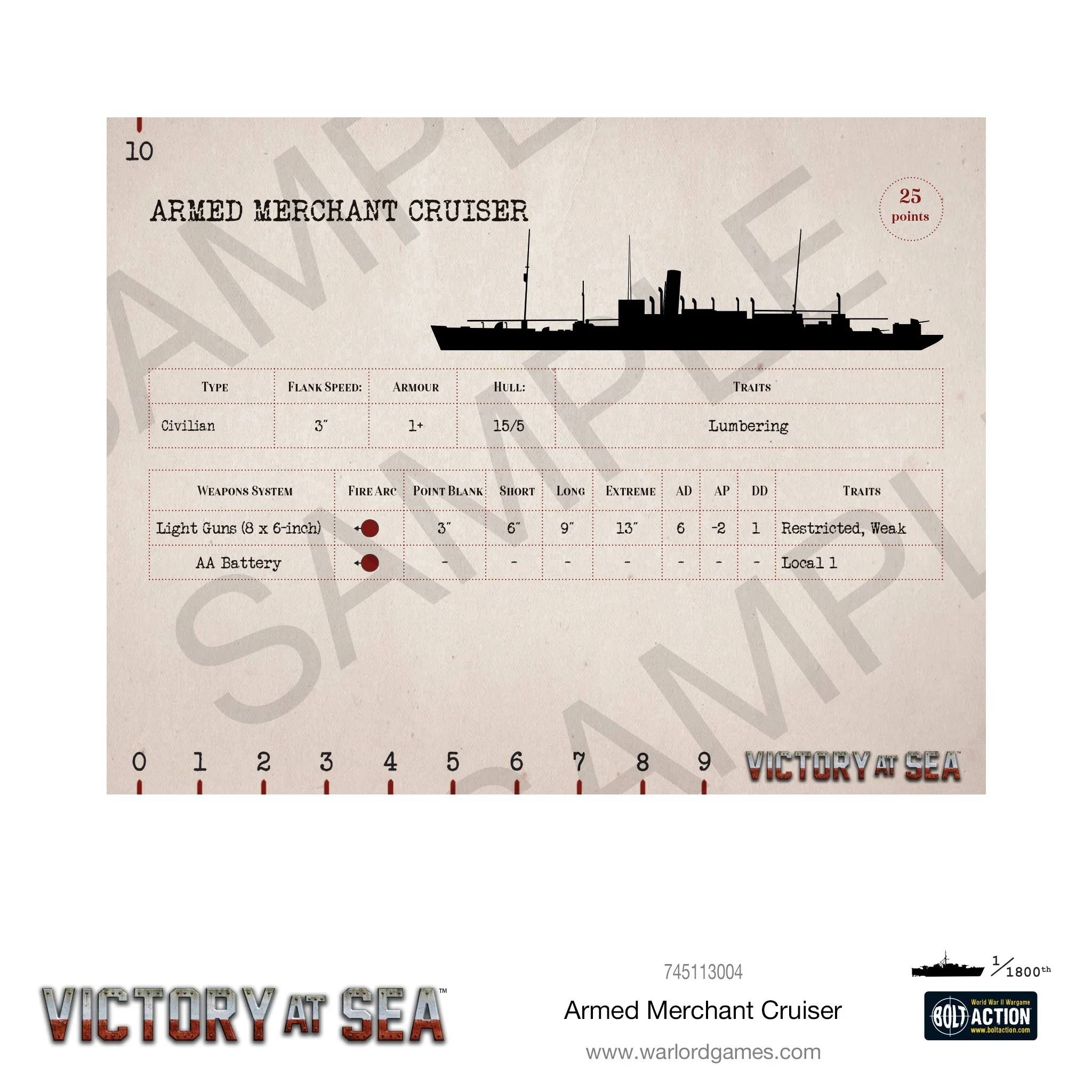 Victory at Sea - Armed Merchant Cruisers - Image 5