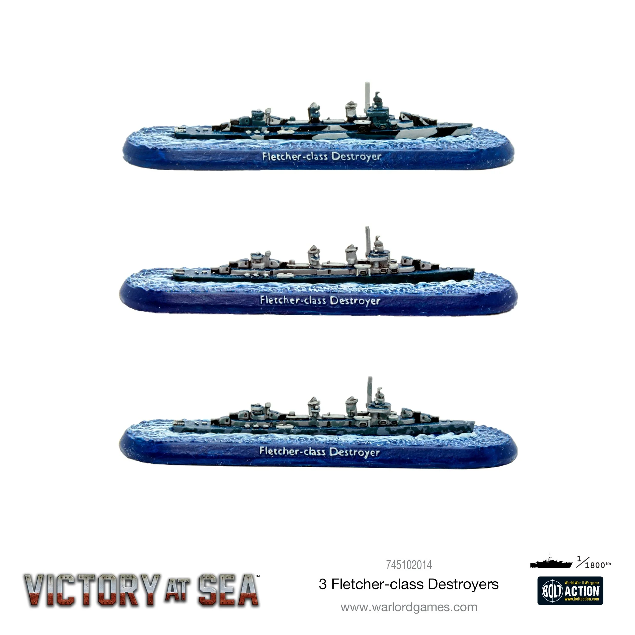 Victory at Sea Fletcher-class Destroyers - Image 2