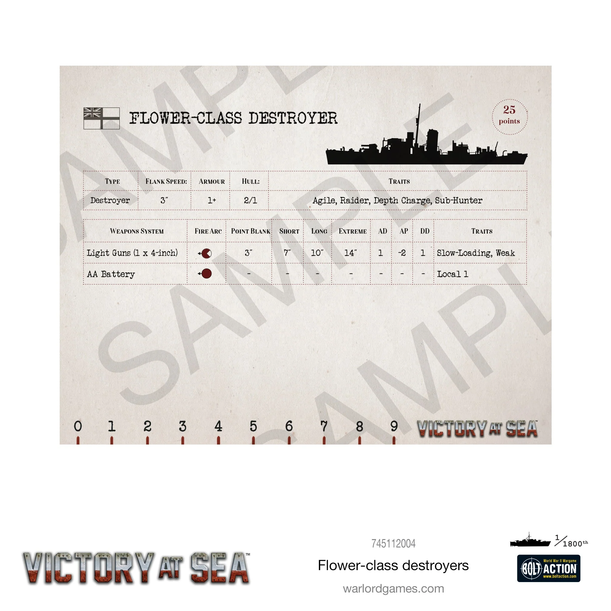 Victory At Sea - Flower-class destroyers - Image 3