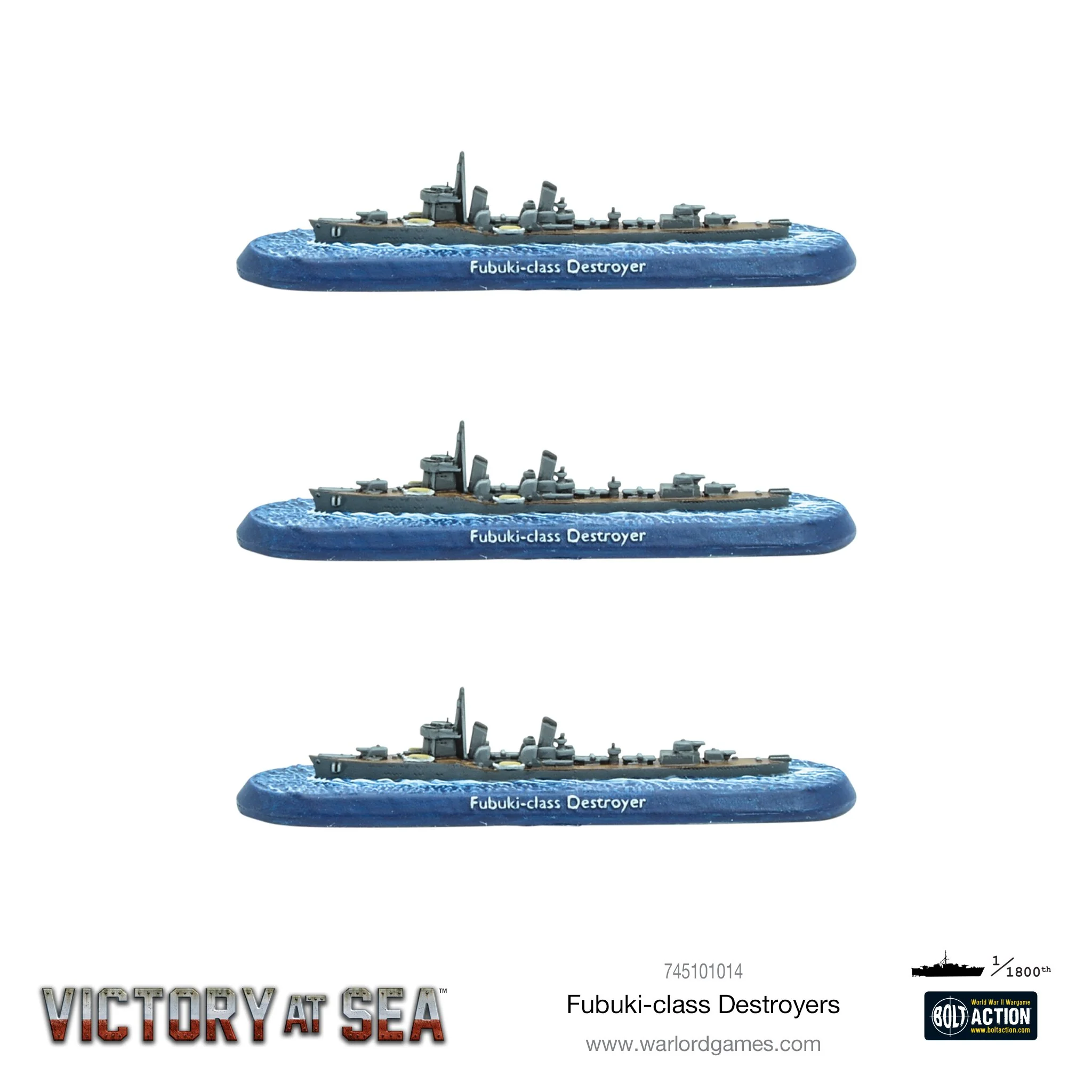 Victory at Sea Fubuki-class Destroyers - Image 2