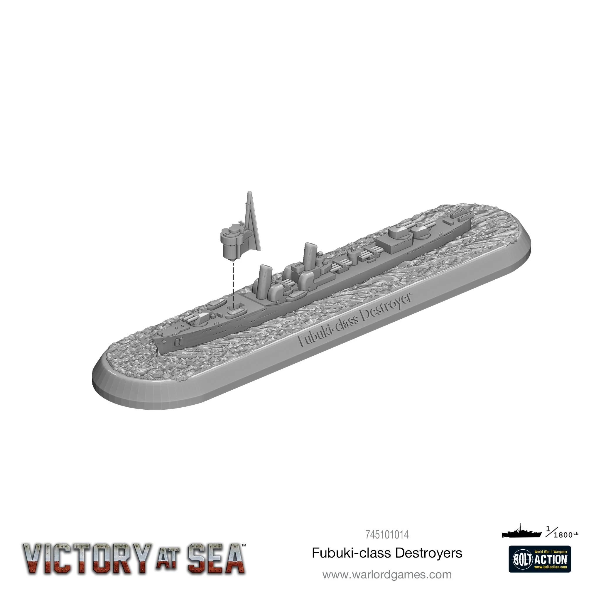 Victory at Sea Fubuki-class Destroyers - Image 4