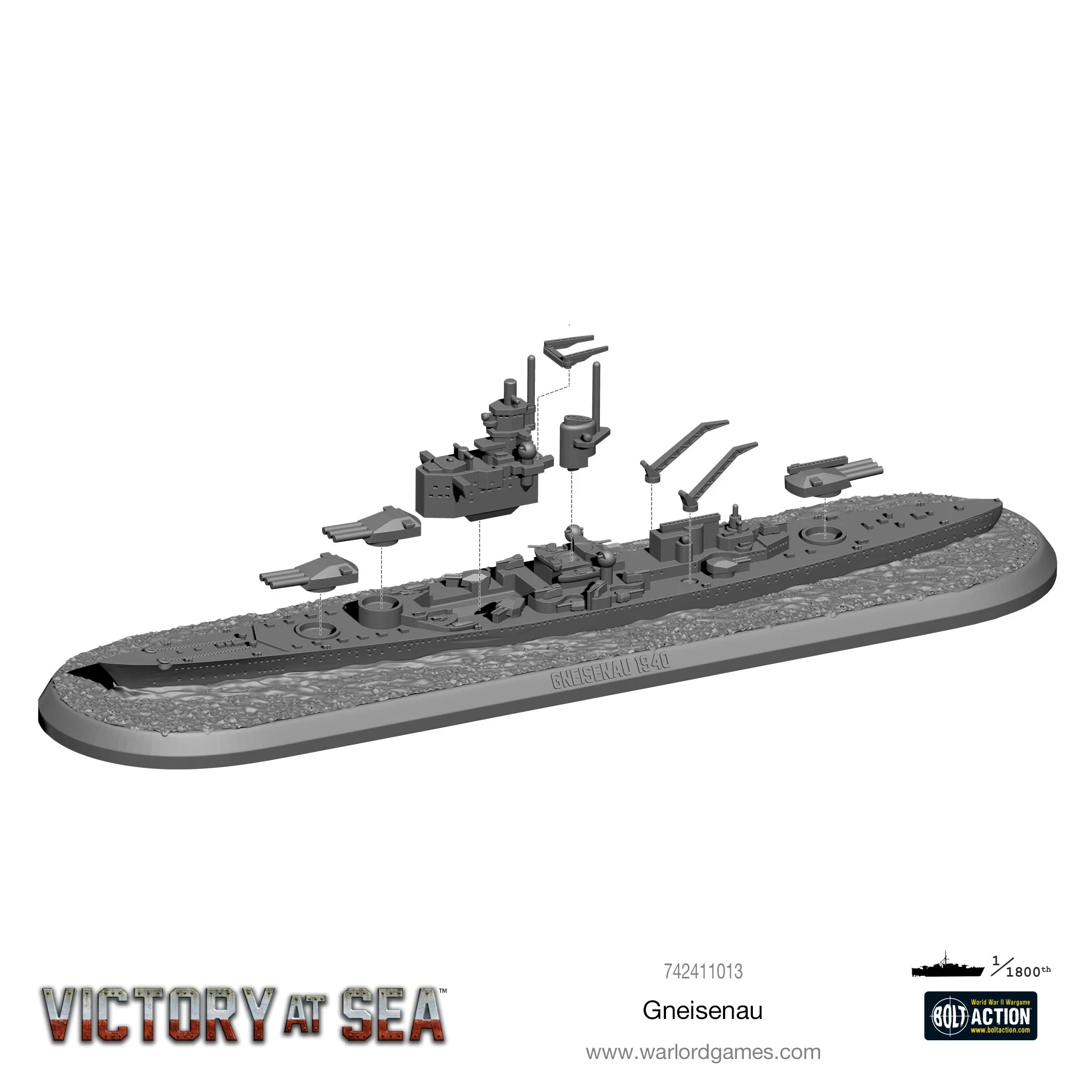 Victory at Sea - Gneisenau - Image 4