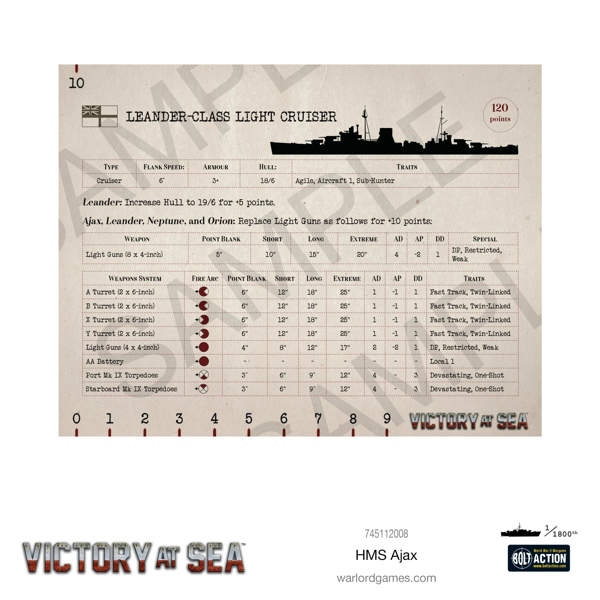 Victory at Sea - HMS Ajax - Image 4