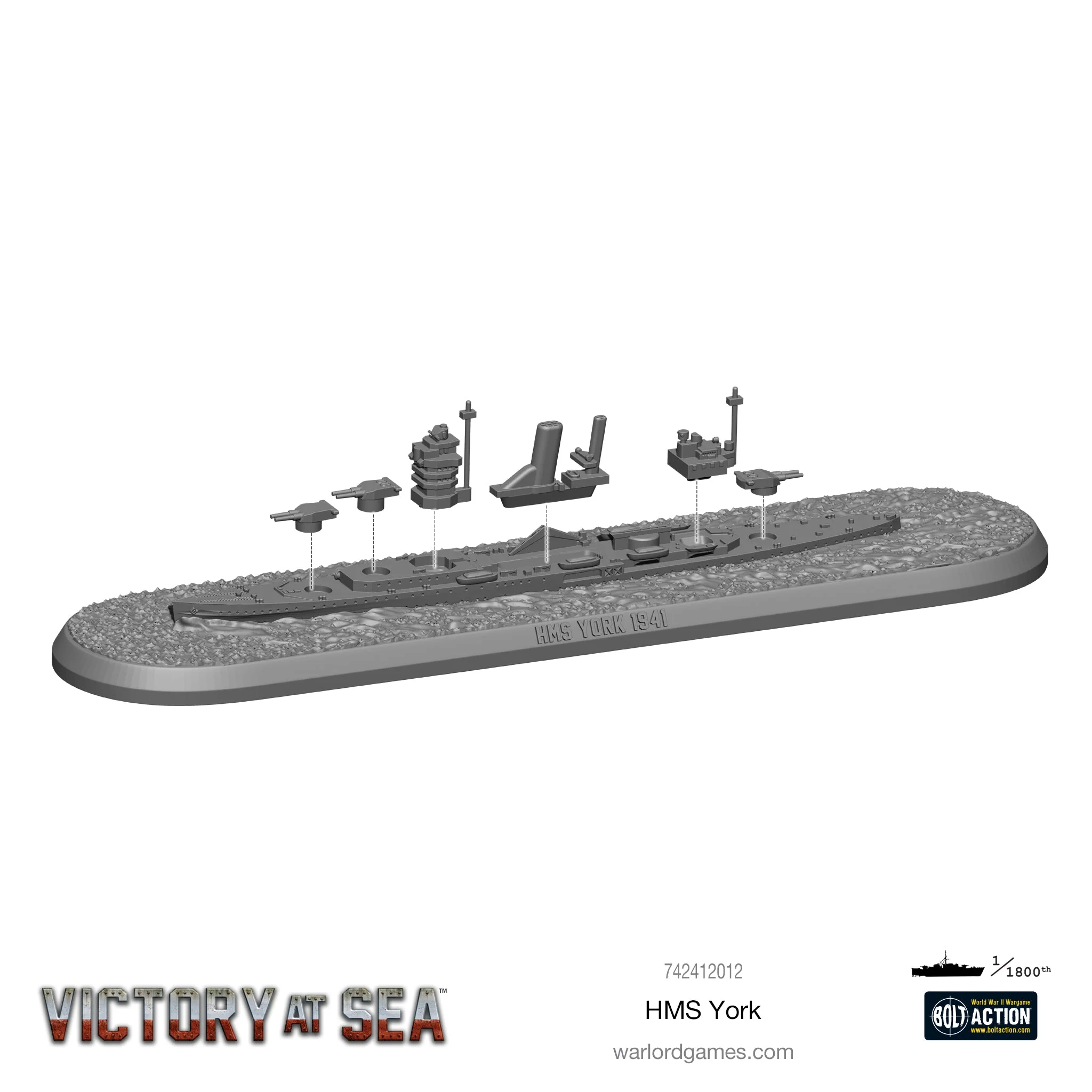 Victory at Sea: HMS York - Image 7