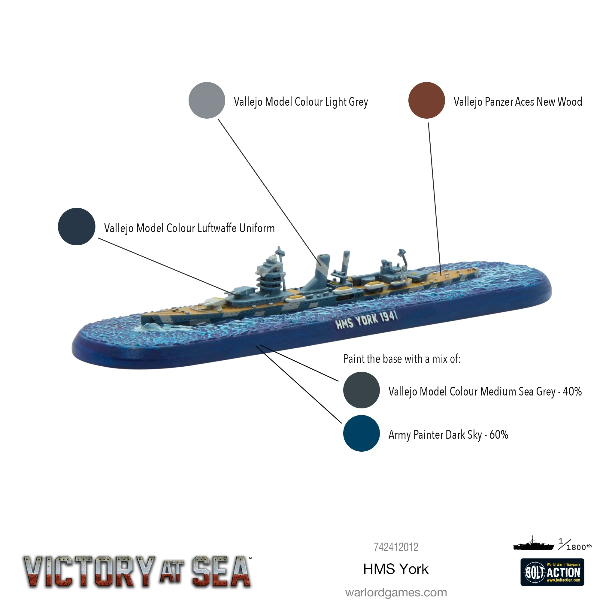 Victory at Sea: HMS York - Image 8