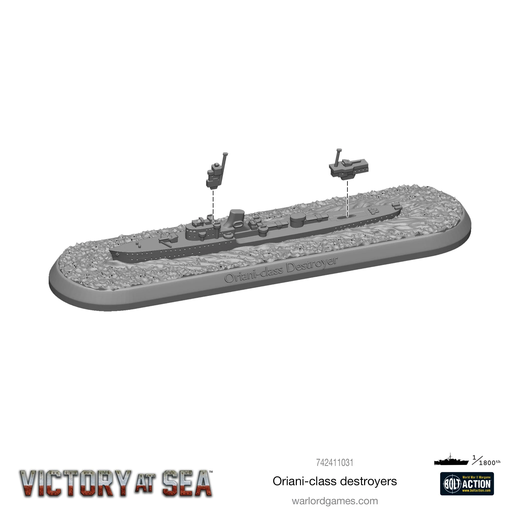 Victory at Sea: Oriani-class Destroyers - Image 7