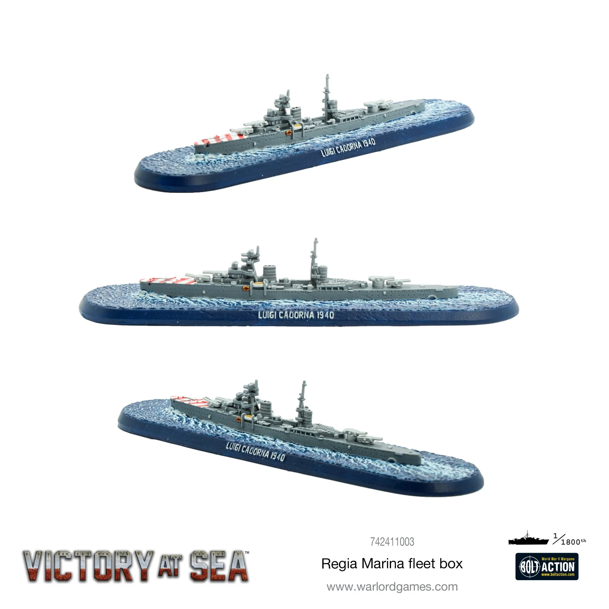 Victory at Sea Regia Marina fleet box - Image 7