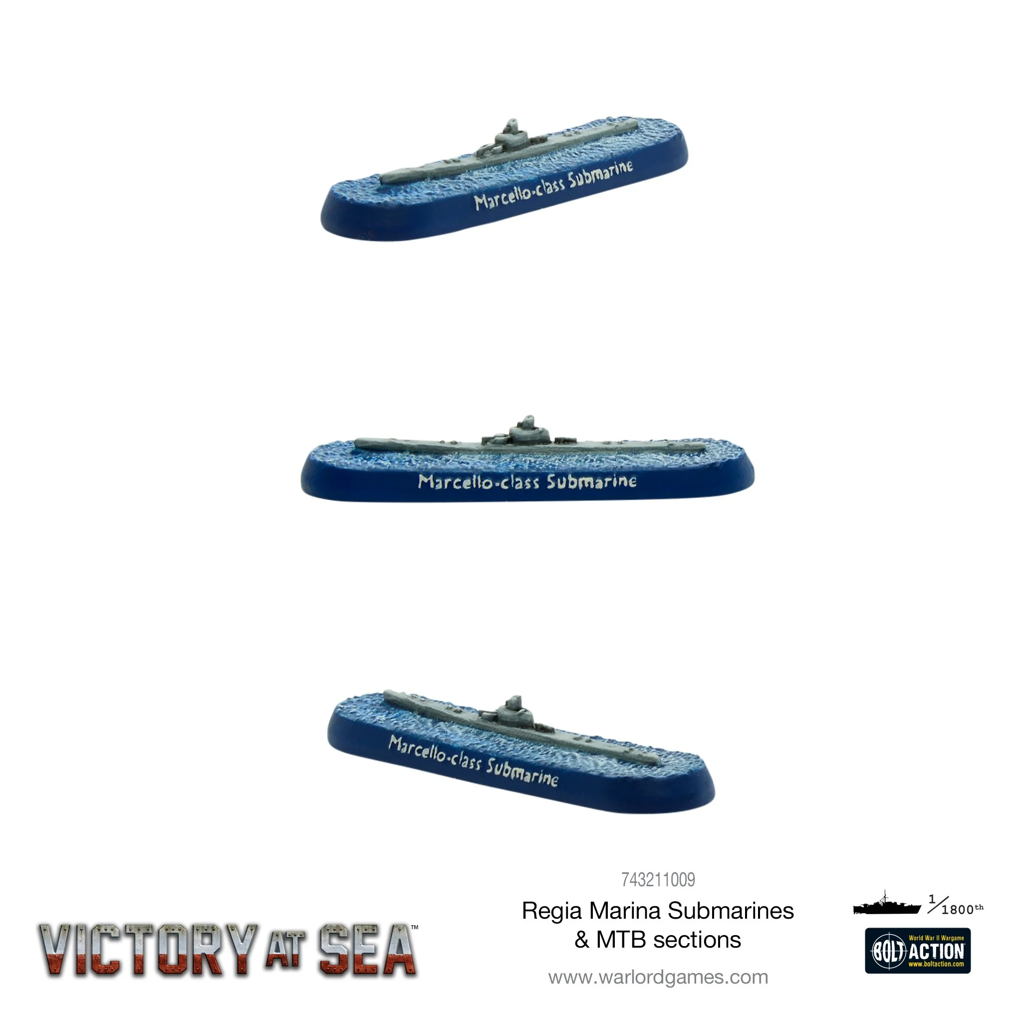 Victory at Sea - Regia Marina Submarines & MTB sections - Image 2