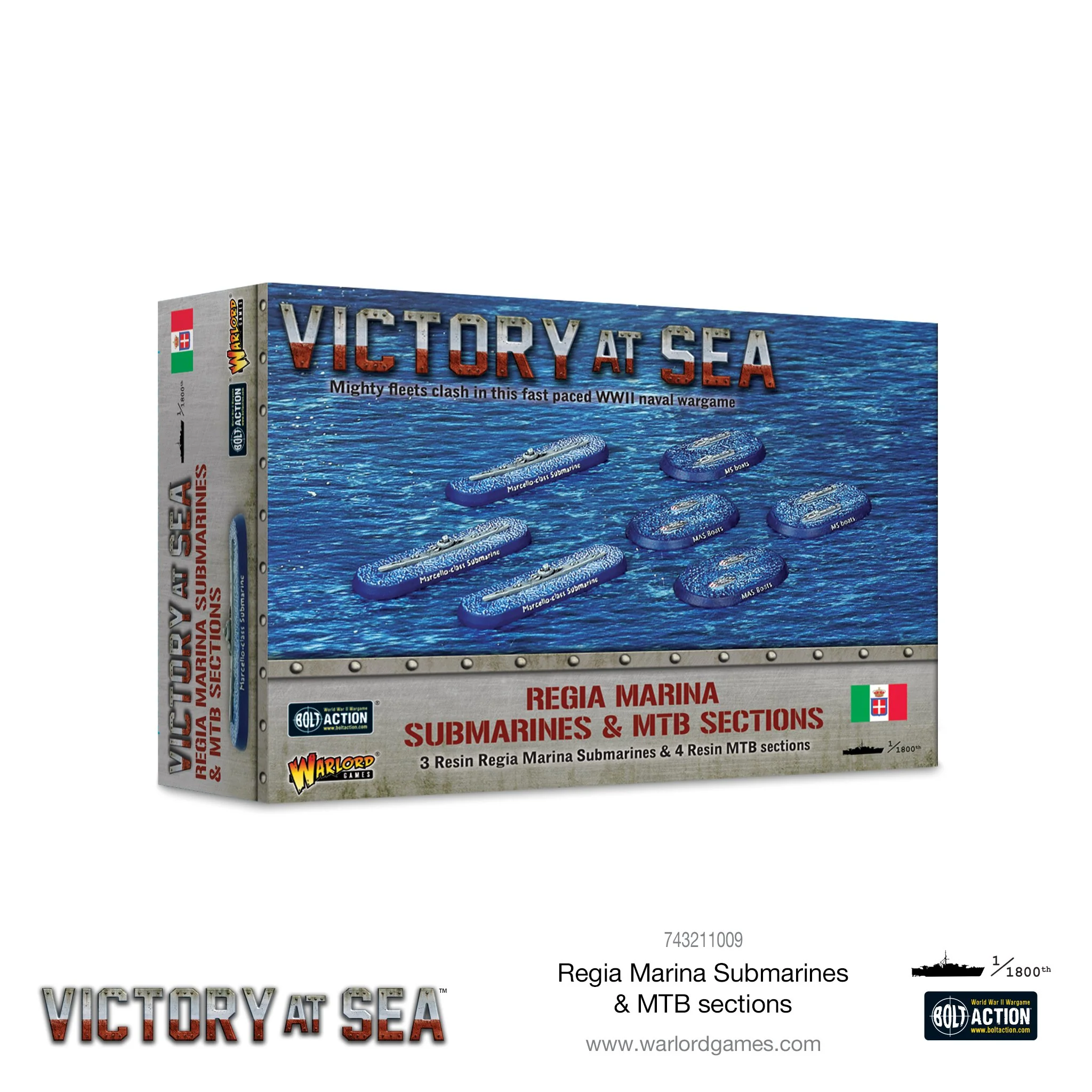 Victory at Sea - Regia Marina Submarines & MTB sections - Image 3