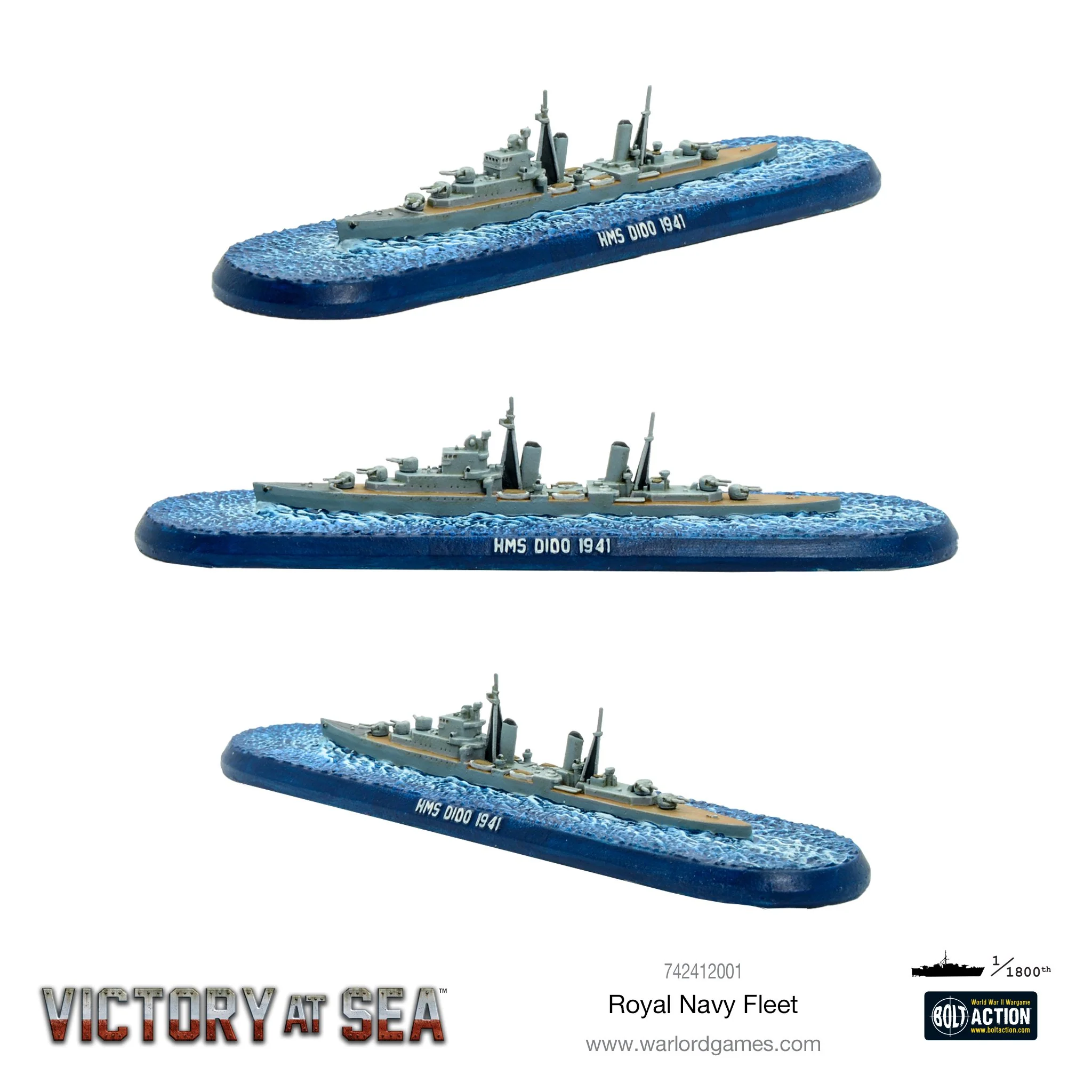 Victory at Sea Royal Navy fleet - Image 8