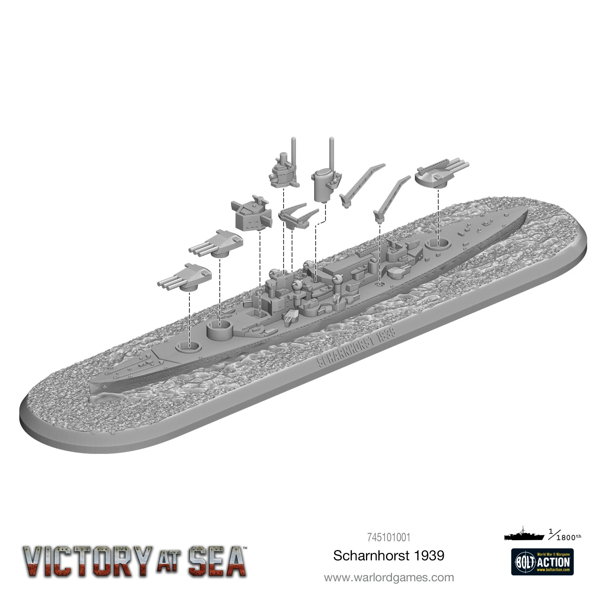 Victory at Sea - Scharnhorst - Image 4