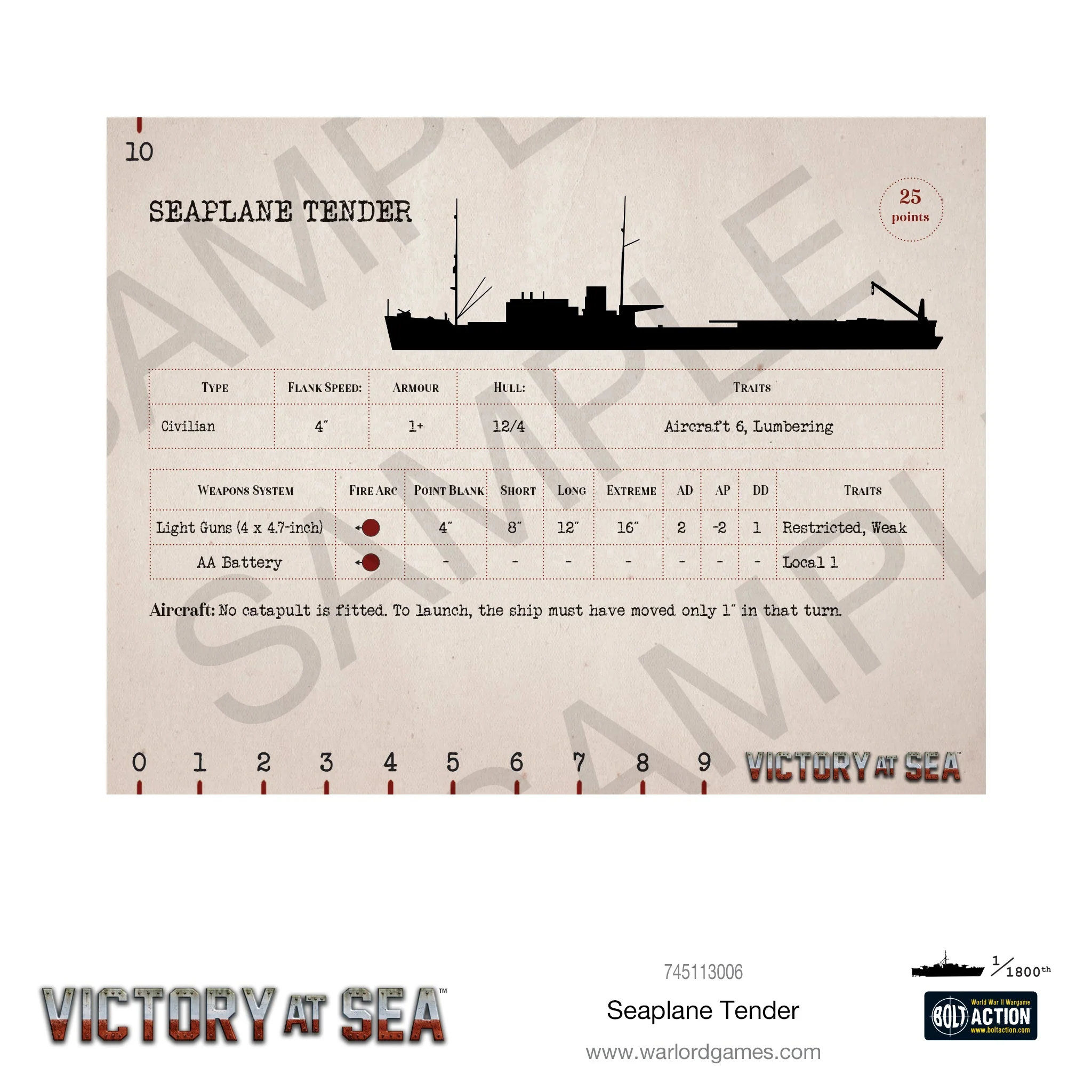 Victory at Sea: Seaplane Tender - Image 5